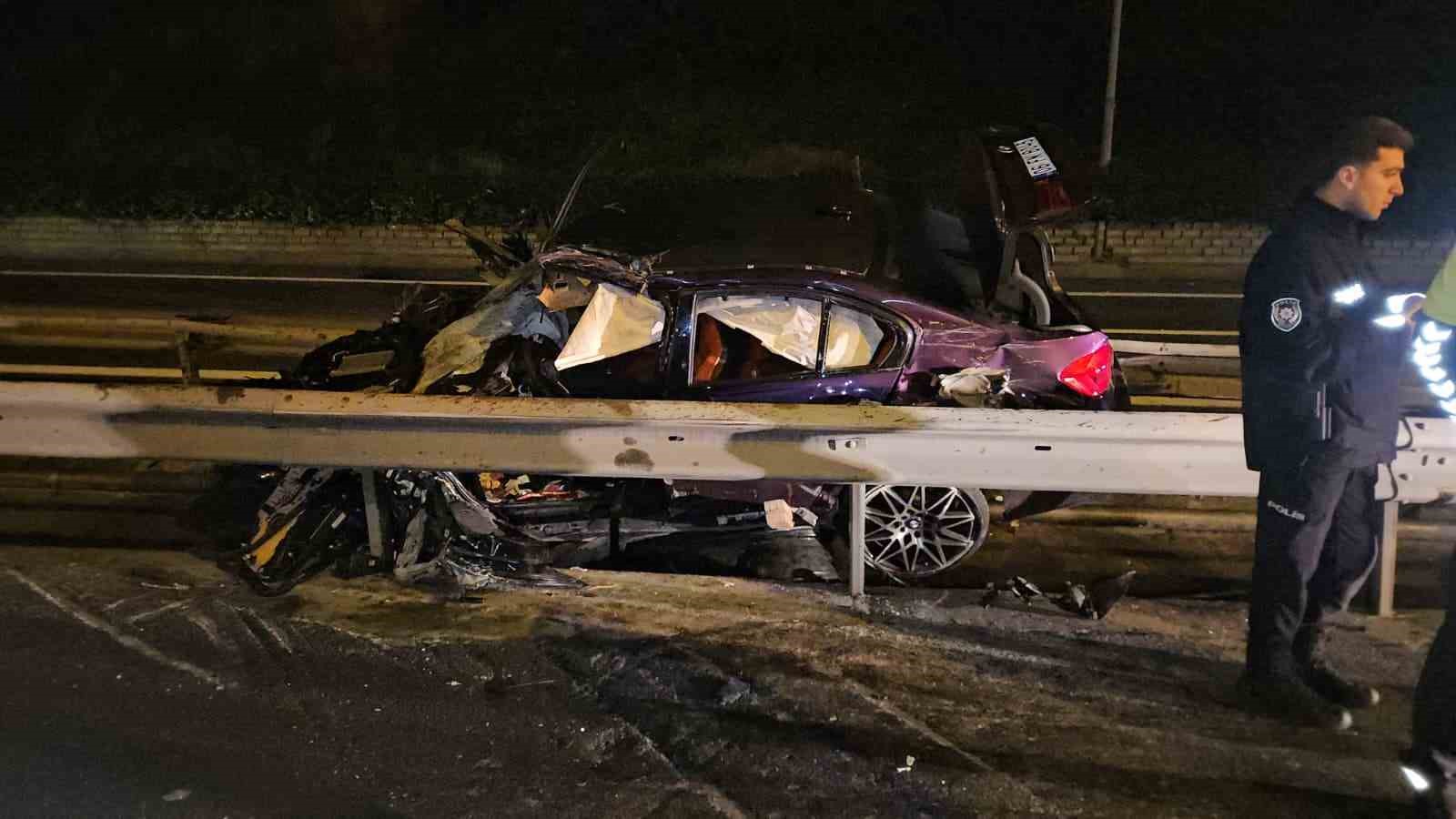 Kağıthane’de feci kaza: 1 ölü, 2 yaralı