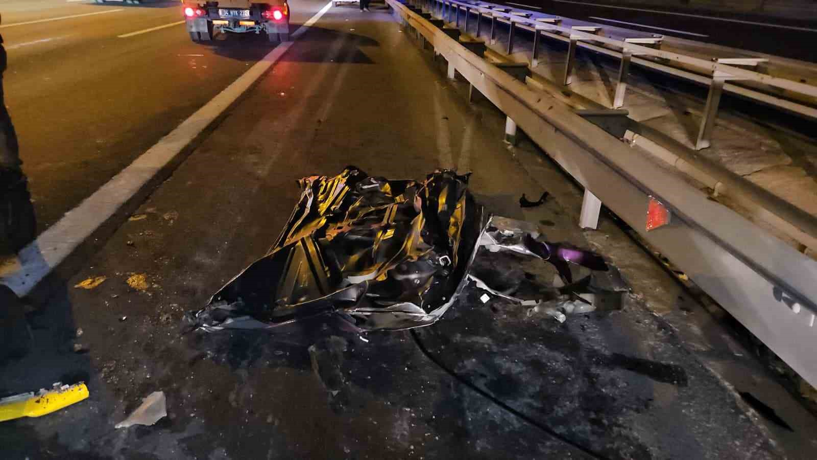 Kağıthane’de feci kaza: 1 ölü, 2 yaralı