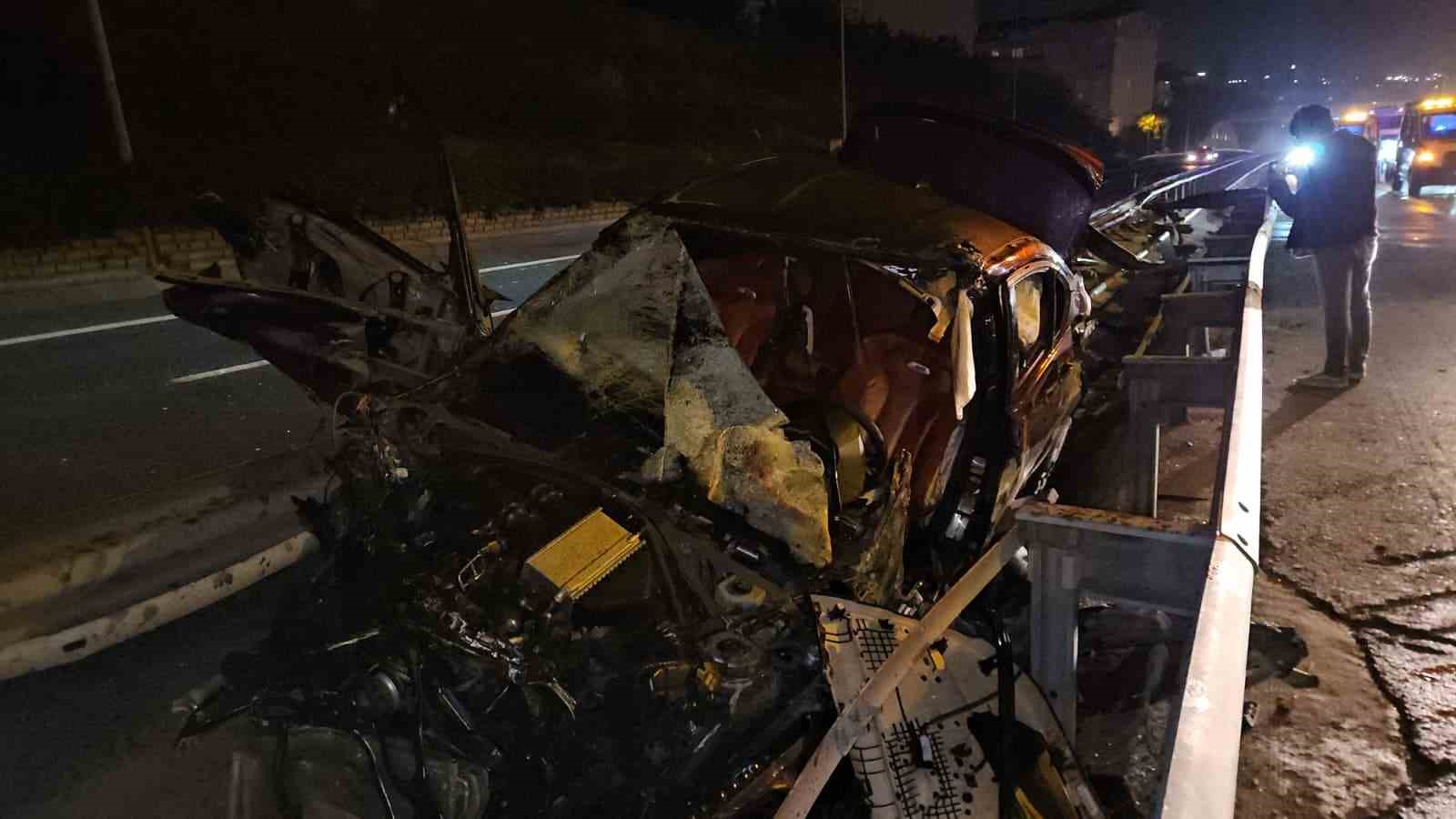 Kağıthane’de feci kaza: 1 ölü, 2 yaralı