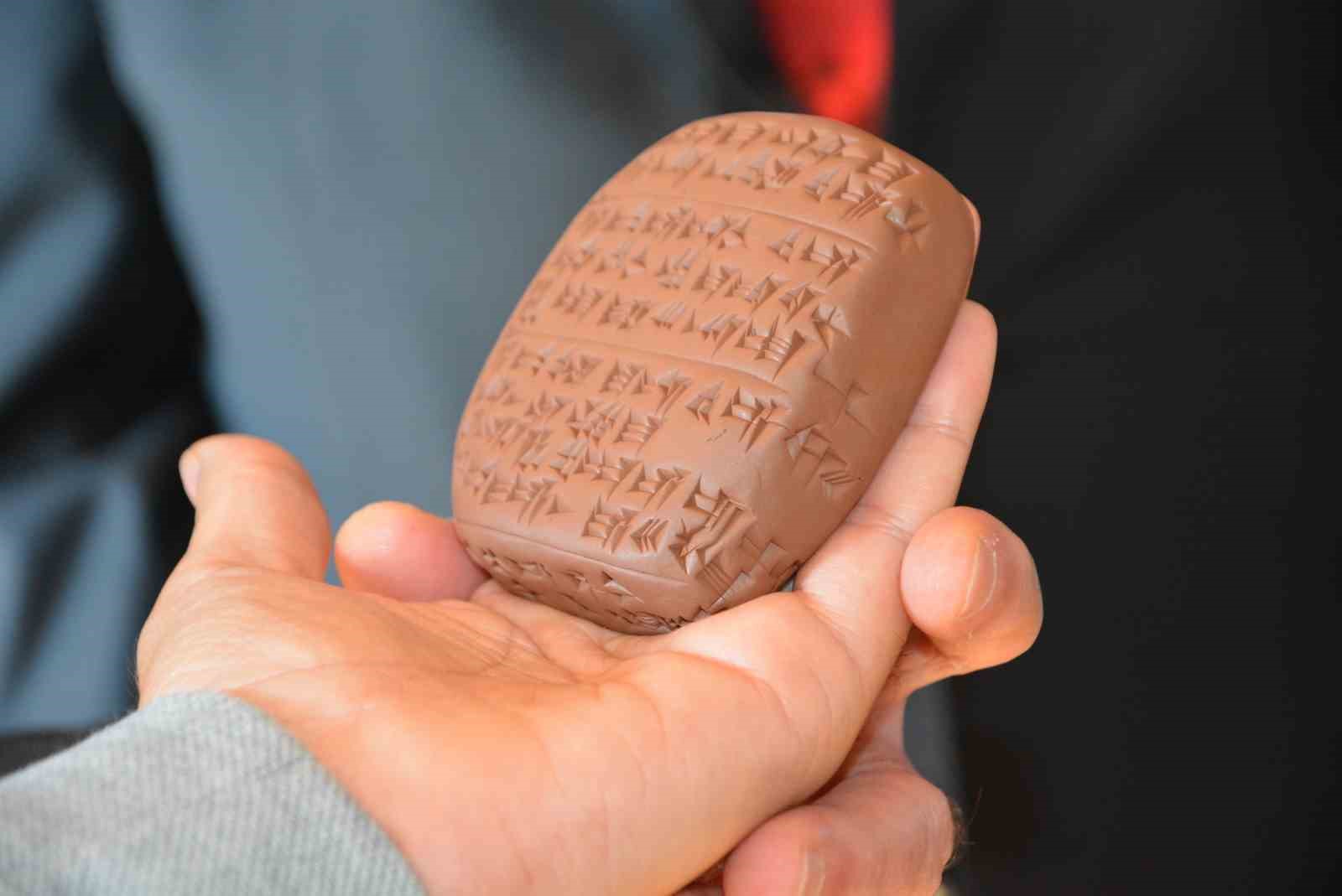 Şapinuvada’daki kazı çalışmalarında çıkartılan çivi yazılı tabletlerin UNESCO listesine alınması hedefleniyor