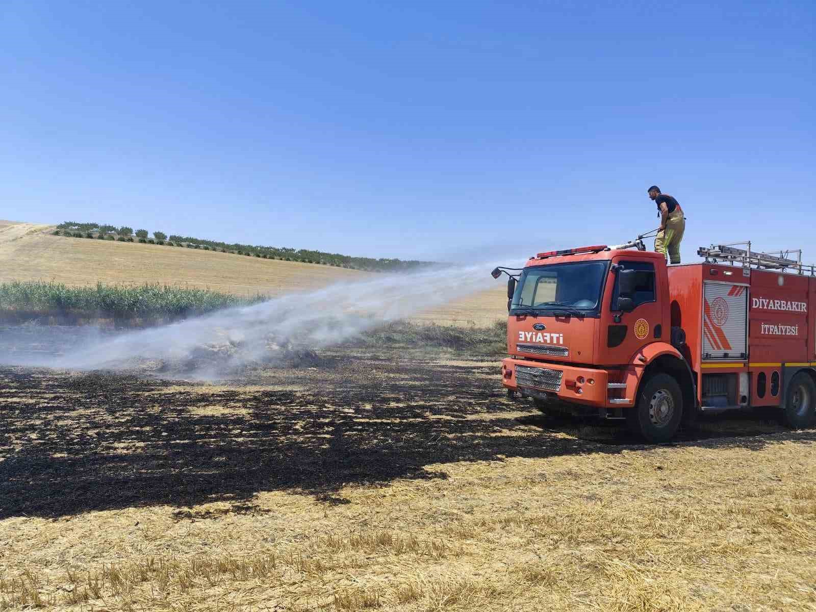 Diyarbakır’da anız yangınlarının yüzde 91’i temmuz-eylül arasında kaydedildi