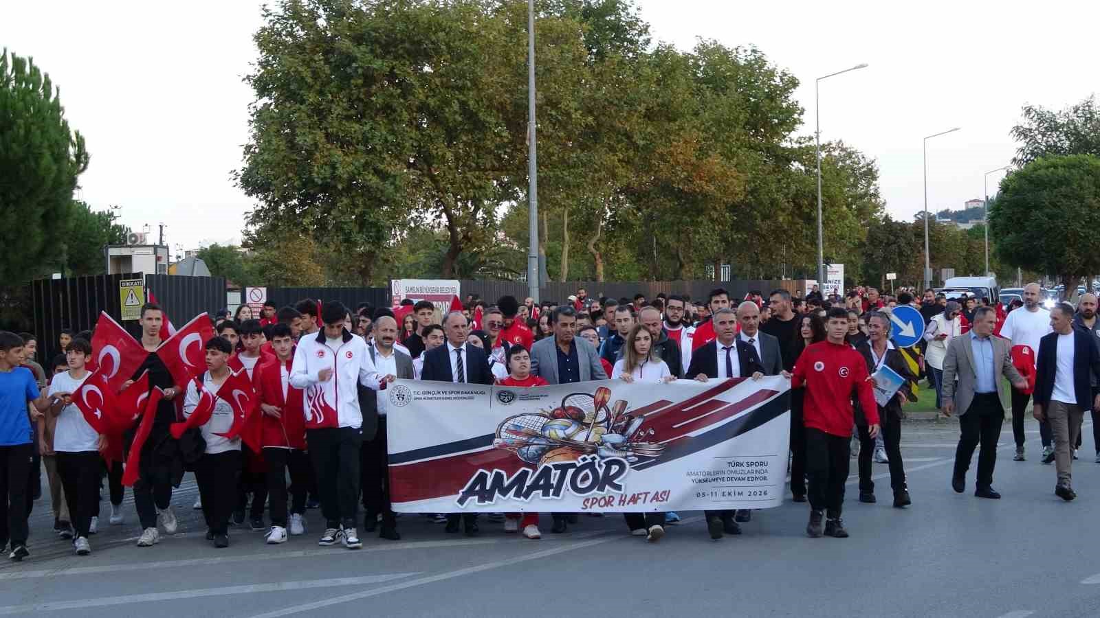 Amatör Spor Haftası Samsun’da coşkuyla kutlandı