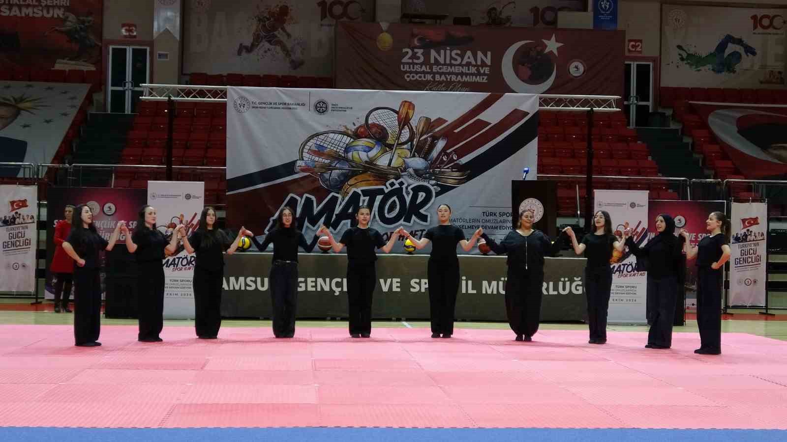 Amatör Spor Haftası Samsun’da coşkuyla kutlandı