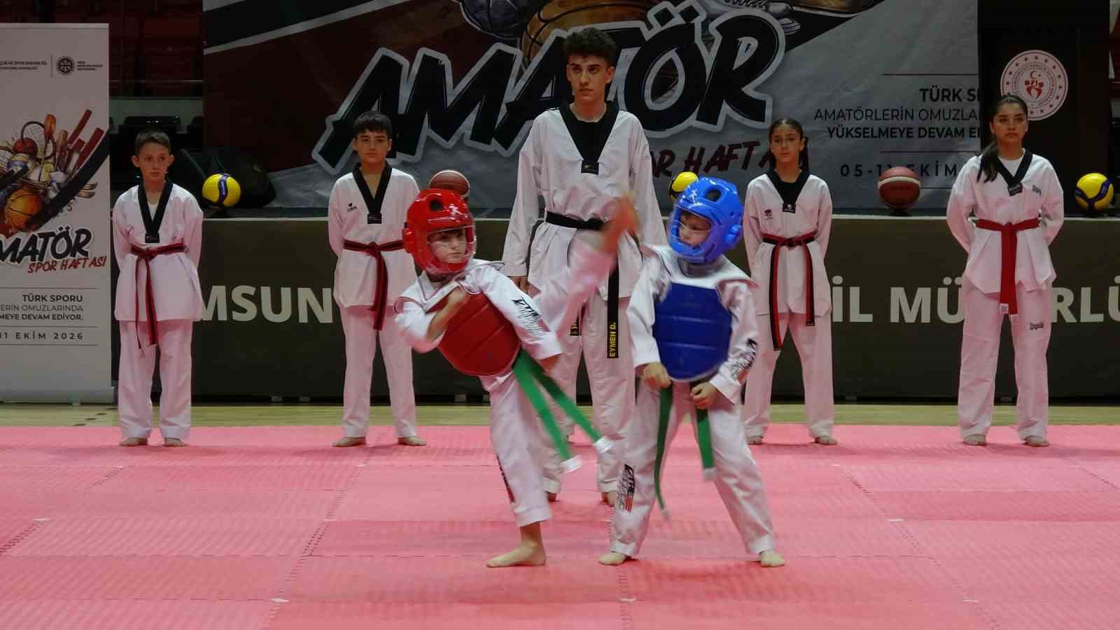 Amatör Spor Haftası Samsun’da coşkuyla kutlandı