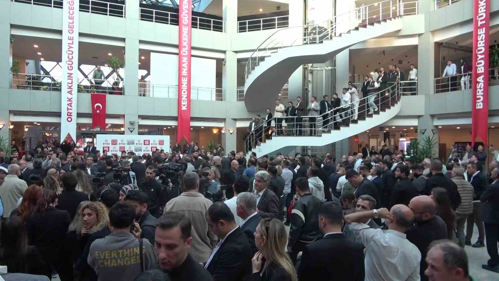 BTSO’da seçim sonuçlandı: Yönetim Kurulu Başkanı Özer Matlı oldu