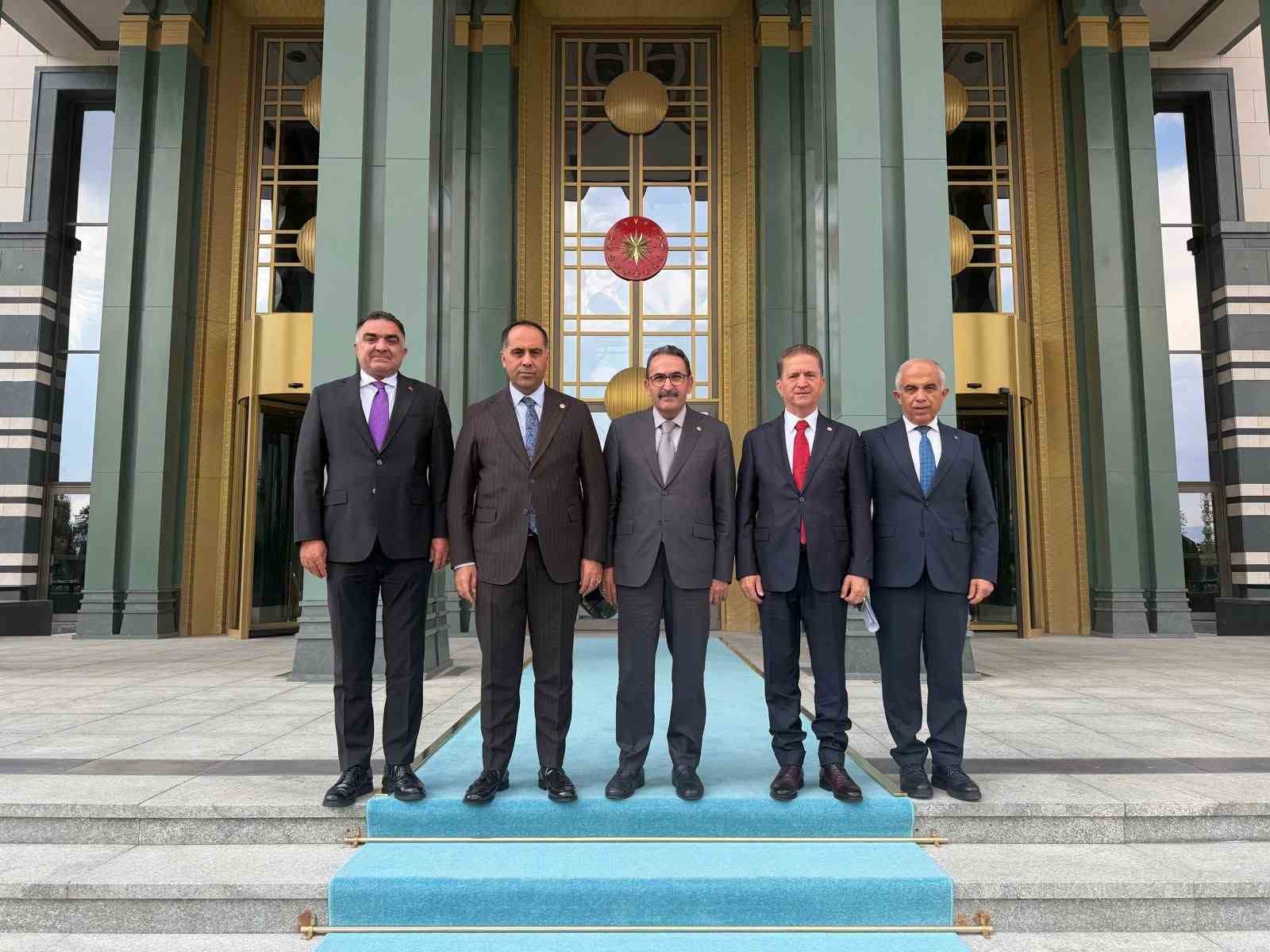 Narenciye üreticisinin sorunları Cumhurbaşkanlığı Külliyesi’nde gündeme taşındı