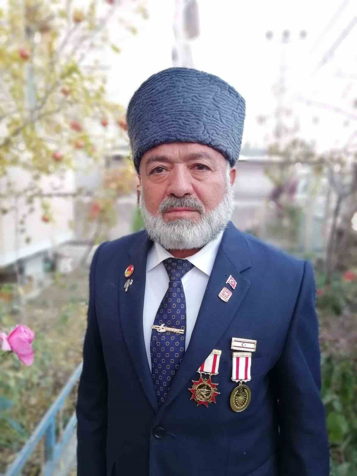Hisarcık’ta Kıbrıs gazisi Mehmet Şener son yolculuğuna uğurlandı