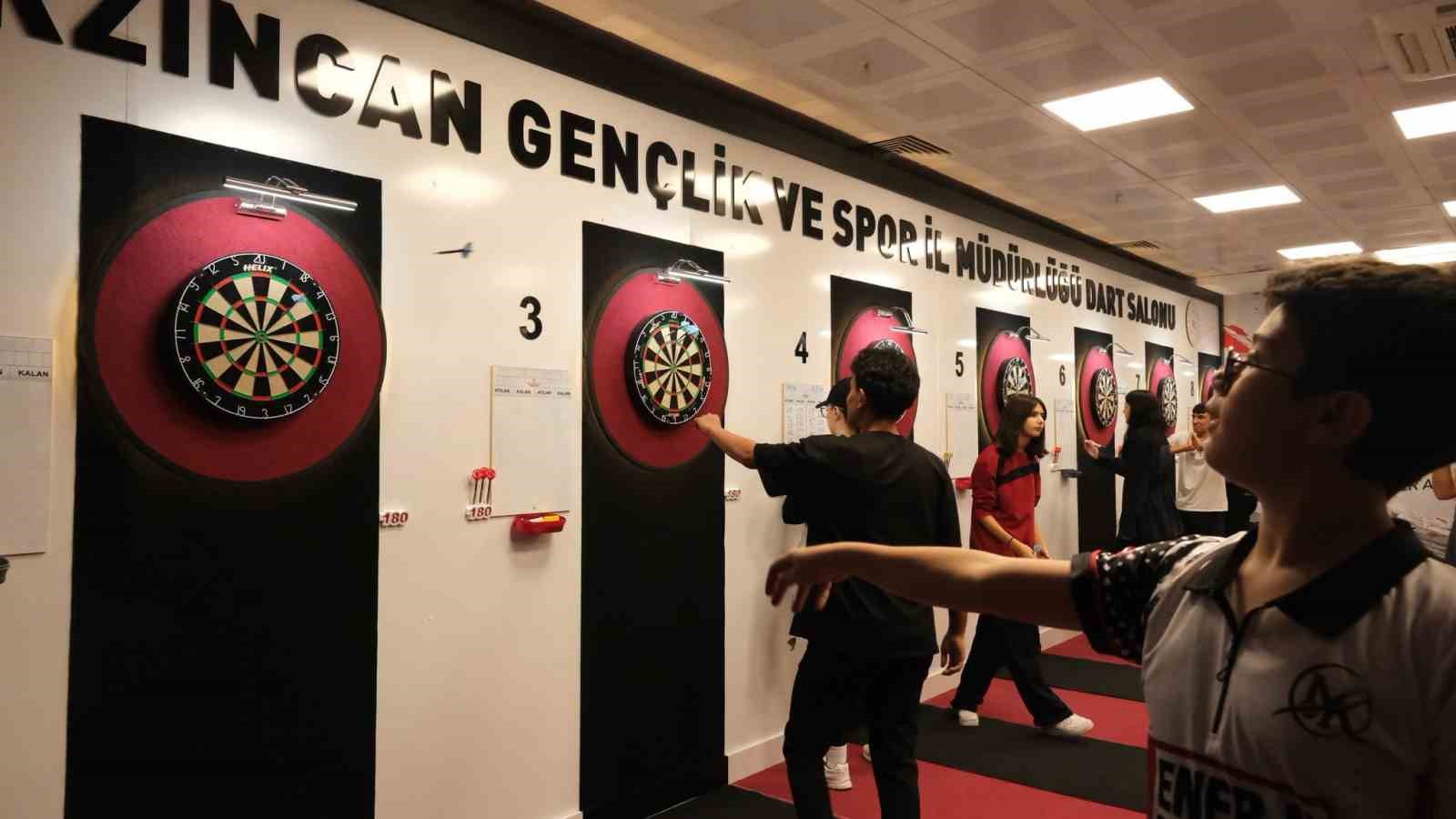 Erzincan’da Dart İl Birinciliği müsabakaları başladı