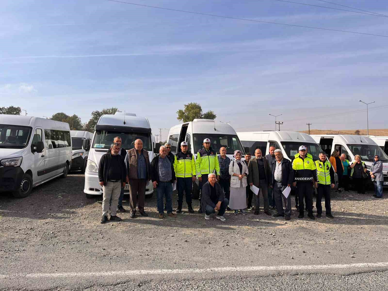 Muratlı’da okul servisleri mercek altında