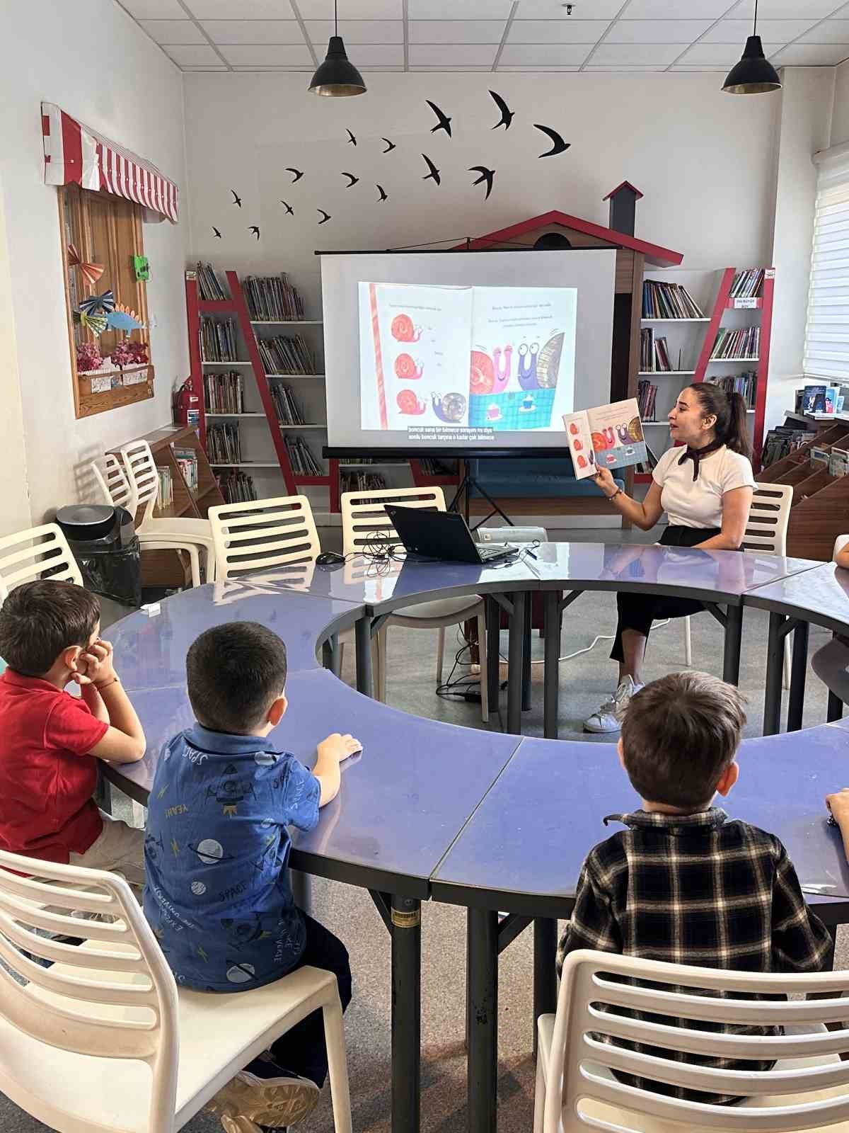 Aydın’da çocuklar kitapla hayal etti, elleriyle tasarladı