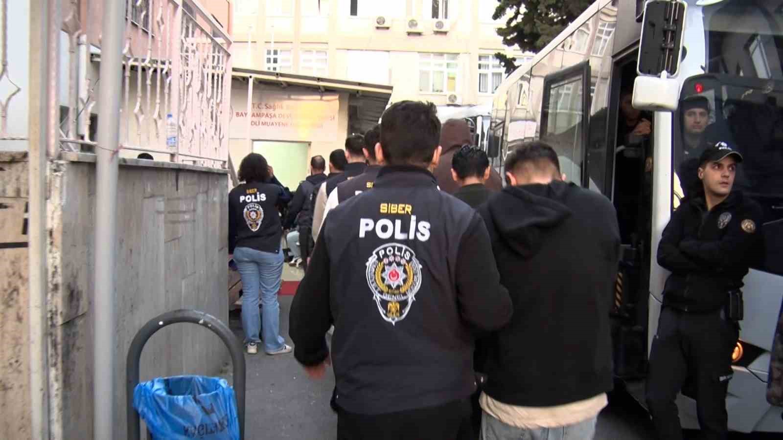 İstanbul’da uluslararası dolandırıcılık şebekesine operasyon: 62 şüpheli adliyeye sevk edildi