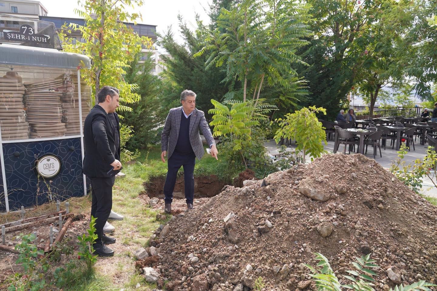 Başkan Yarka, devam eden çalışmaları yerinde inceledi