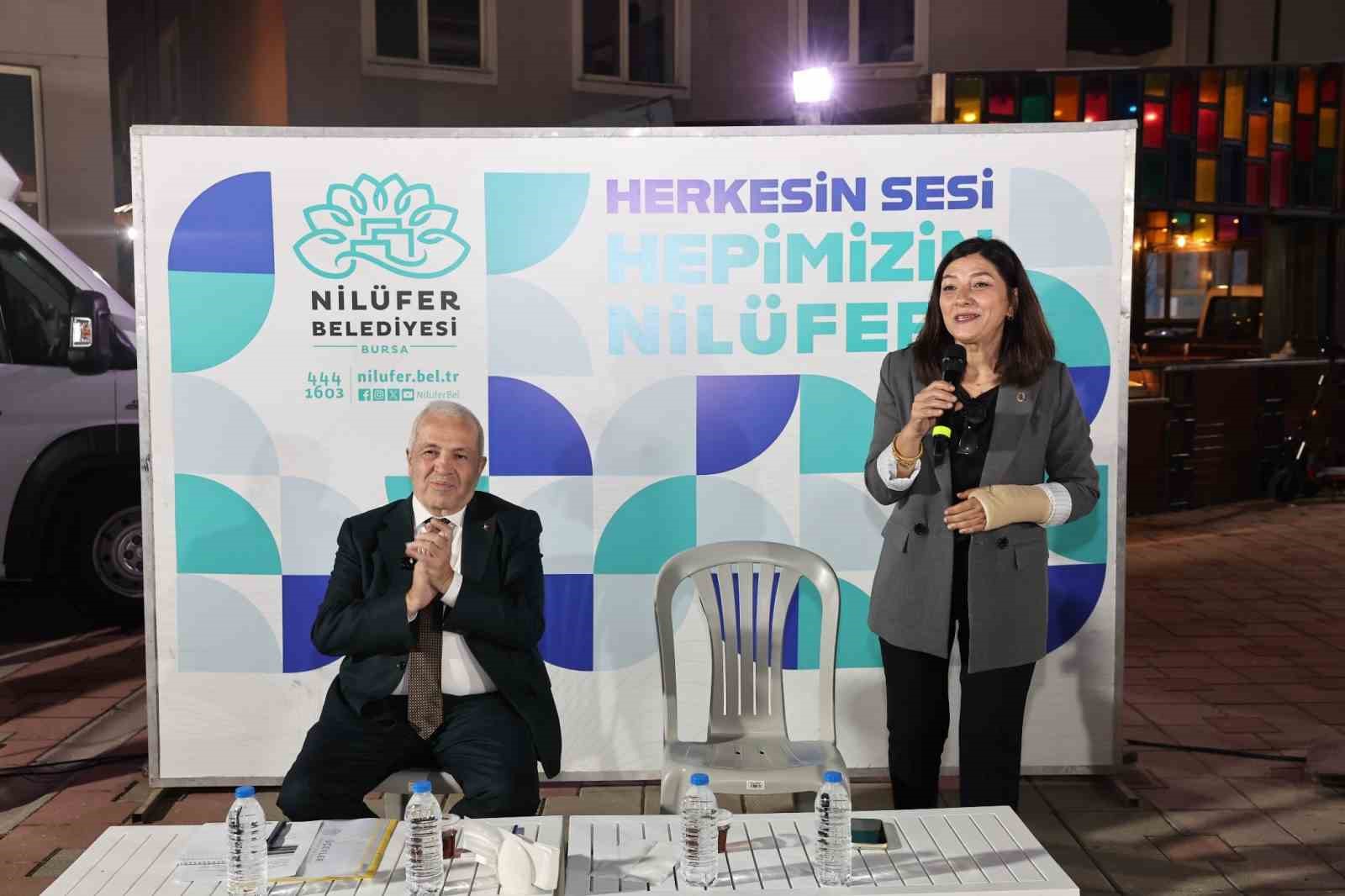 "Şadi Başkan’la Akşam Çayı" buluşması Üçevler Mahallesi’ndeydi
