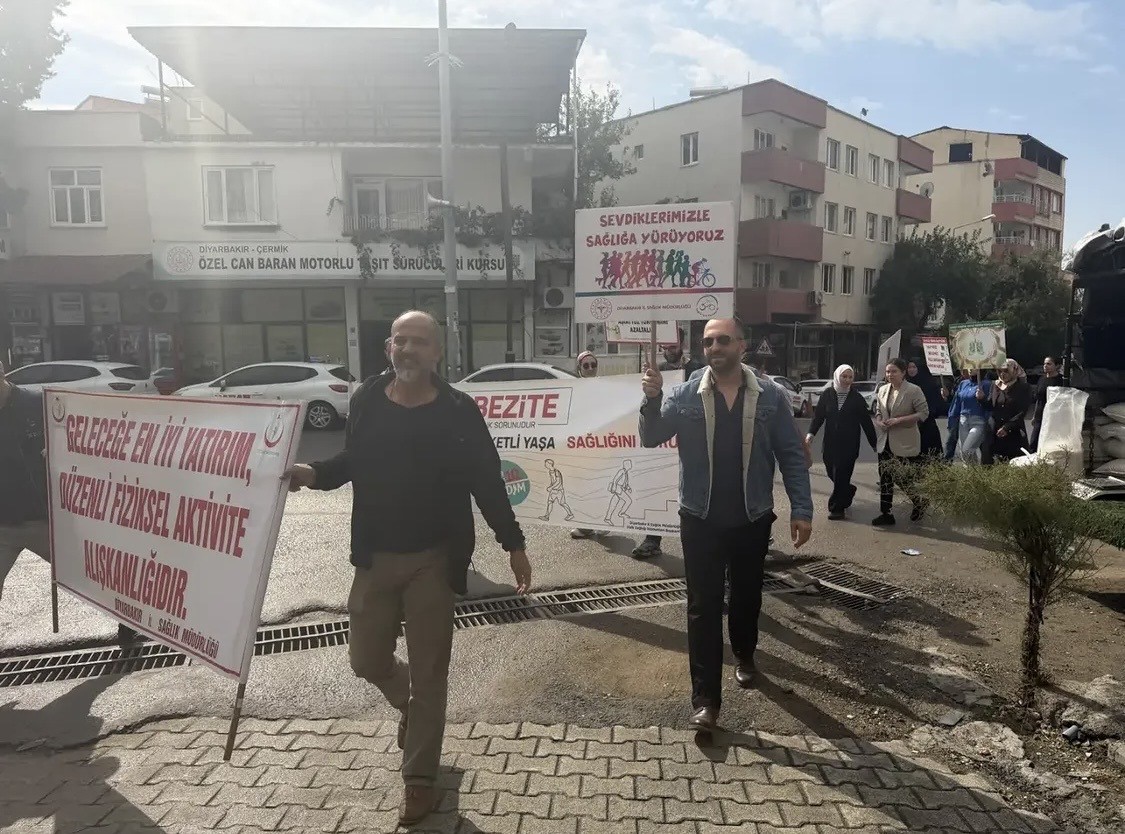 Obeziteye dikkat çekmek için yürüdüler
