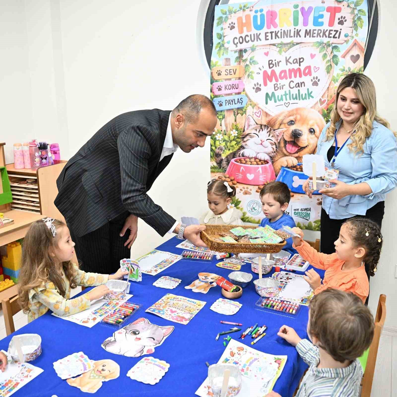 Gaziosmanpaşa’da hayvan sevgisi çocuklarla büyüyor
