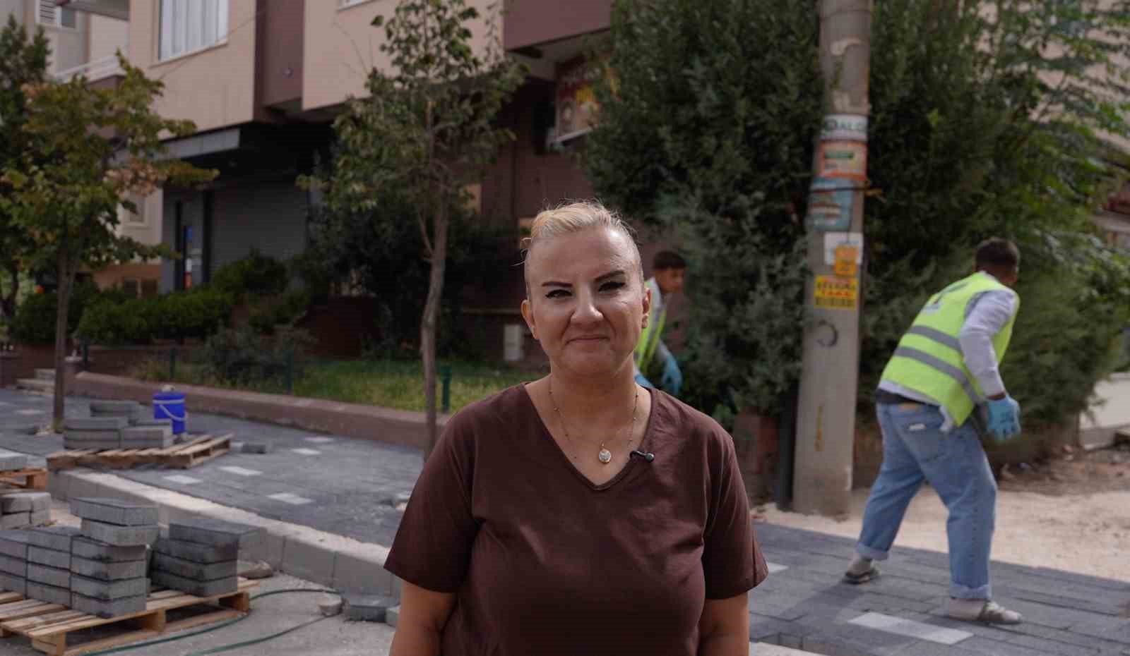 Şehitkamil’de kaldırımlar yenileniyor