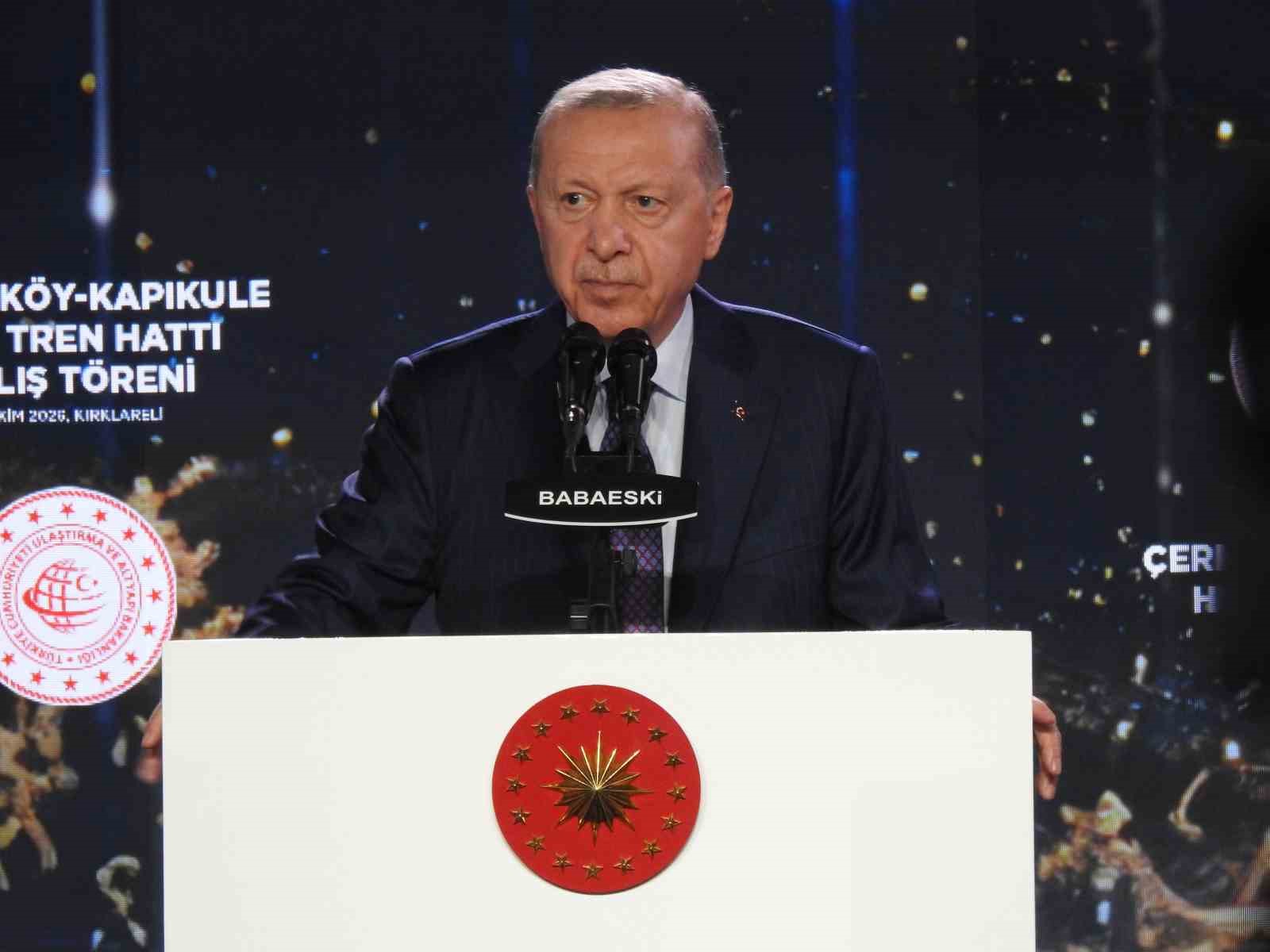 Cumhurbaşkanı Erdoğan: "Muhalefet para kulelerinin hesabını versin"