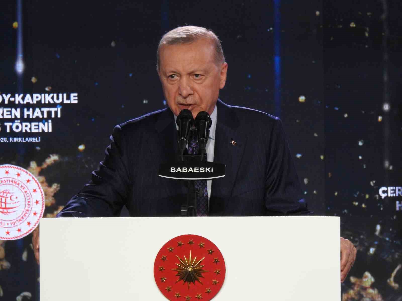 Cumhurbaşkanı Erdoğan: "Muhalefet para kulelerinin hesabını versin"
