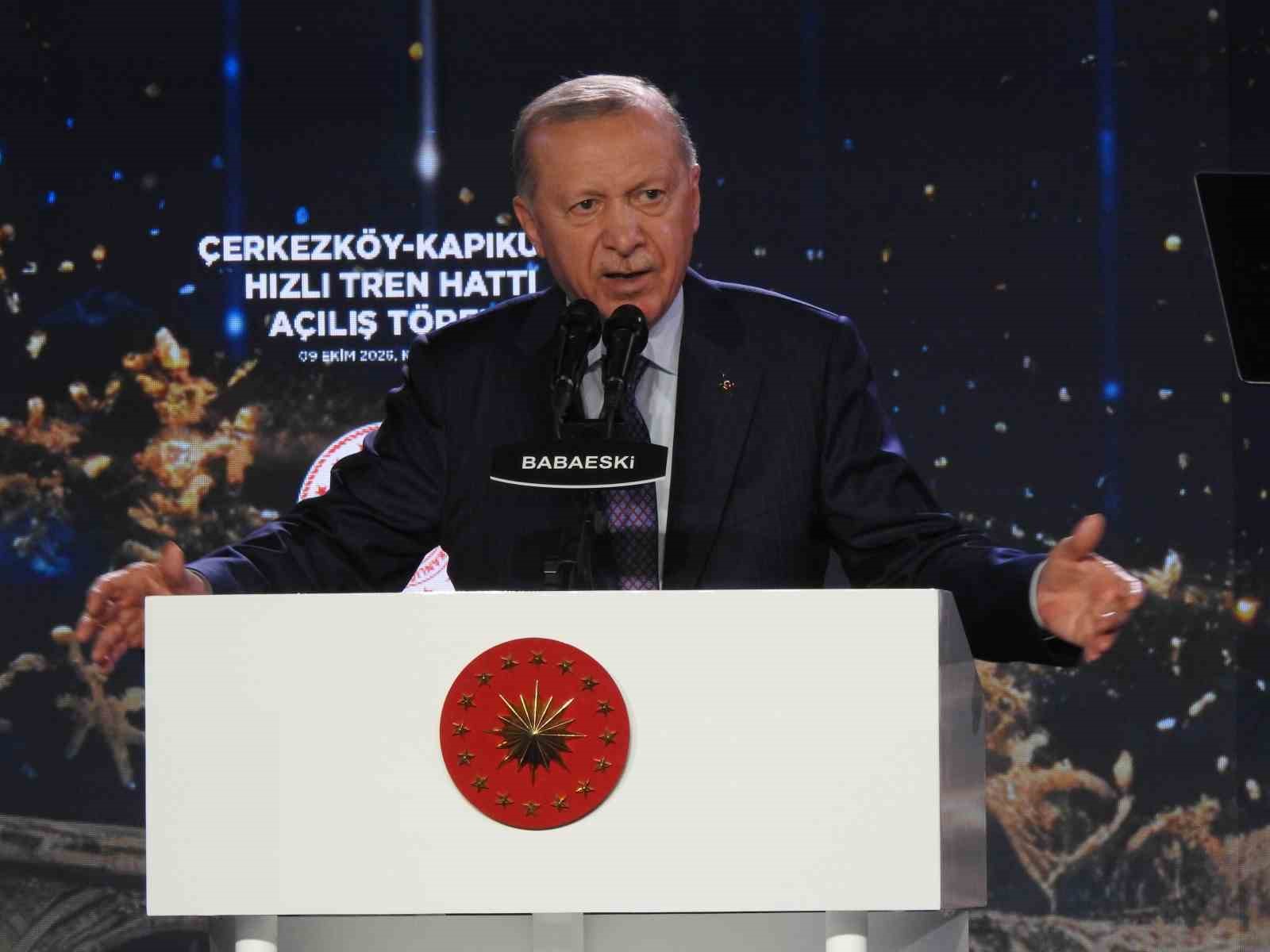 Cumhurbaşkanı Erdoğan: "Muhalefet para kulelerinin hesabını versin"