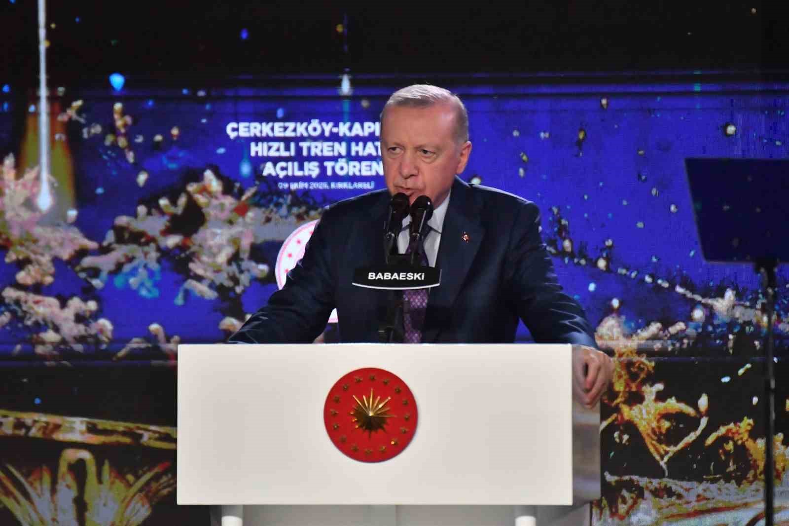 Cumhurbaşkanı Erdoğan: "Muhalefet para kulelerinin hesabını versin"