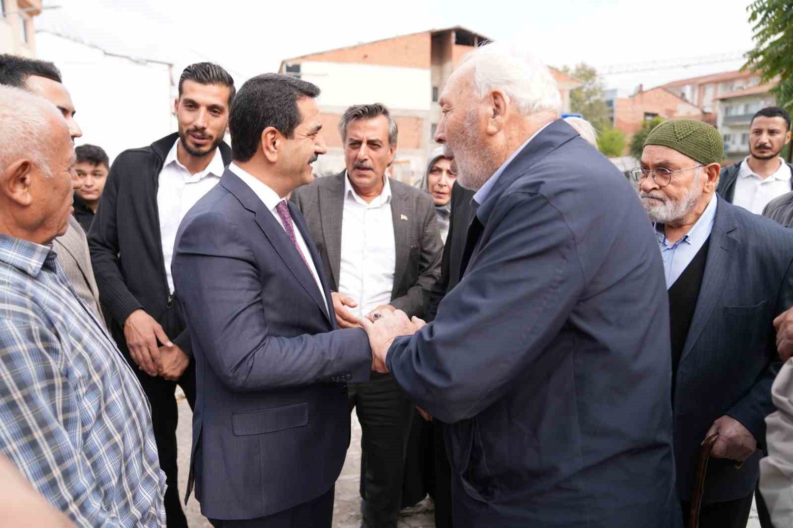 Başkan Taşkın, Nuriye Mahallesi’nde vatandaşların taleplerini dinledi