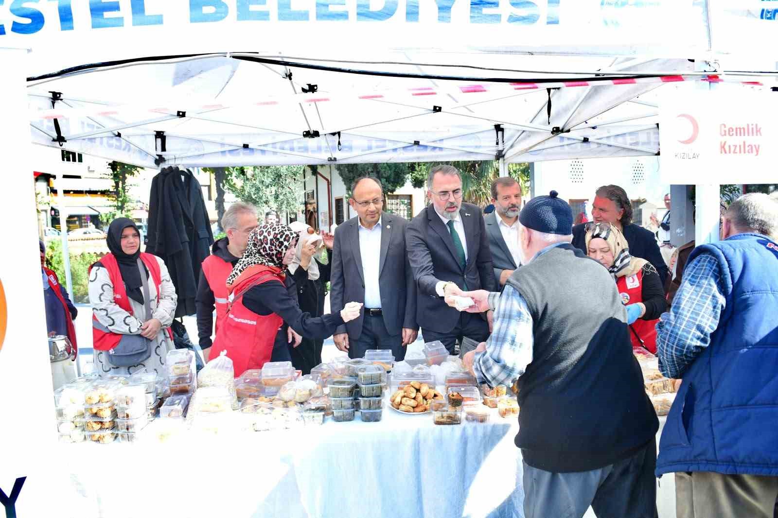 Kestel Belediyesi öncülüğünde Filistin için anlamlı buluşma