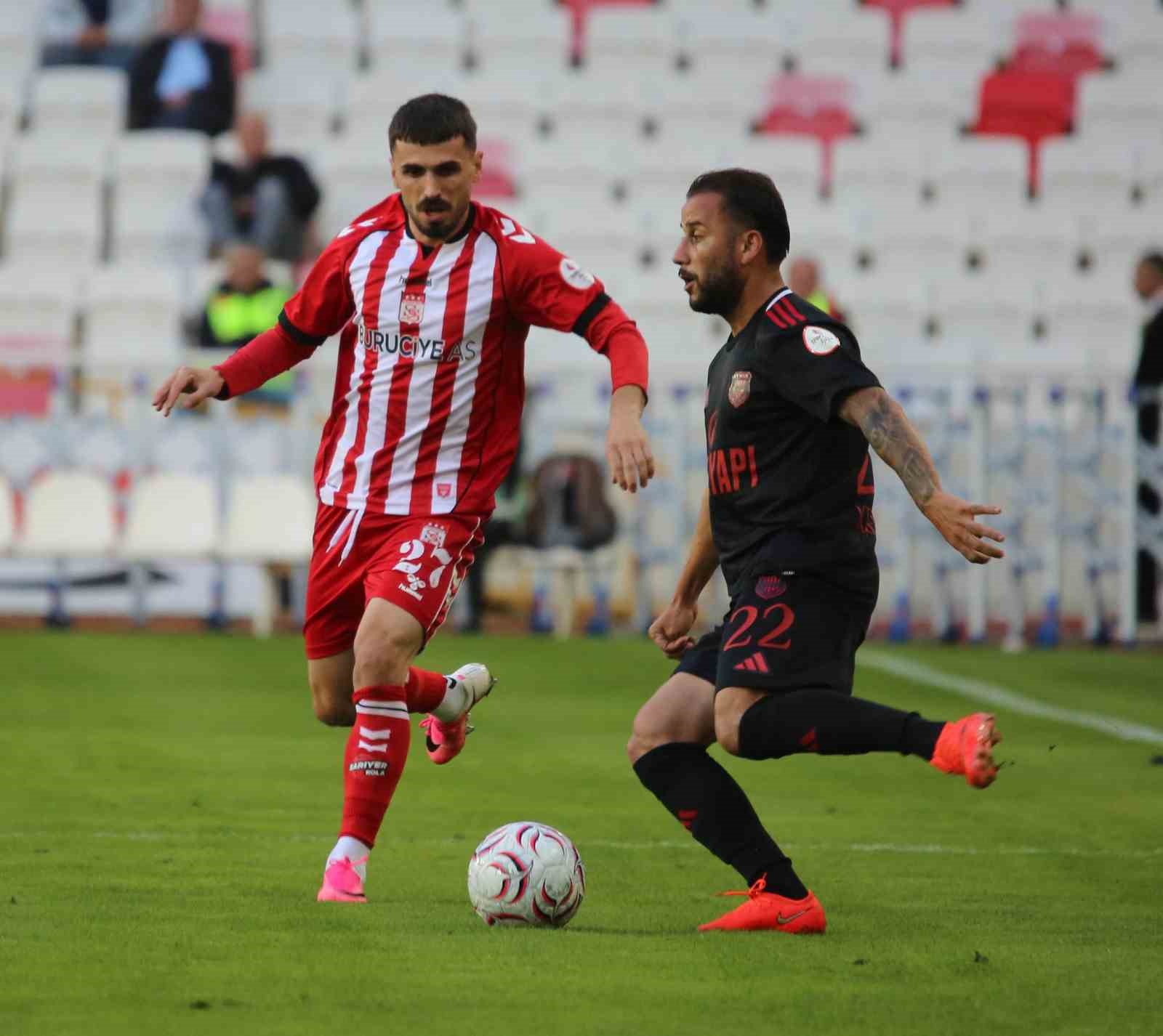 Trendyol 1. Lig: Sivasspor: 4 - Pendikspor: 1