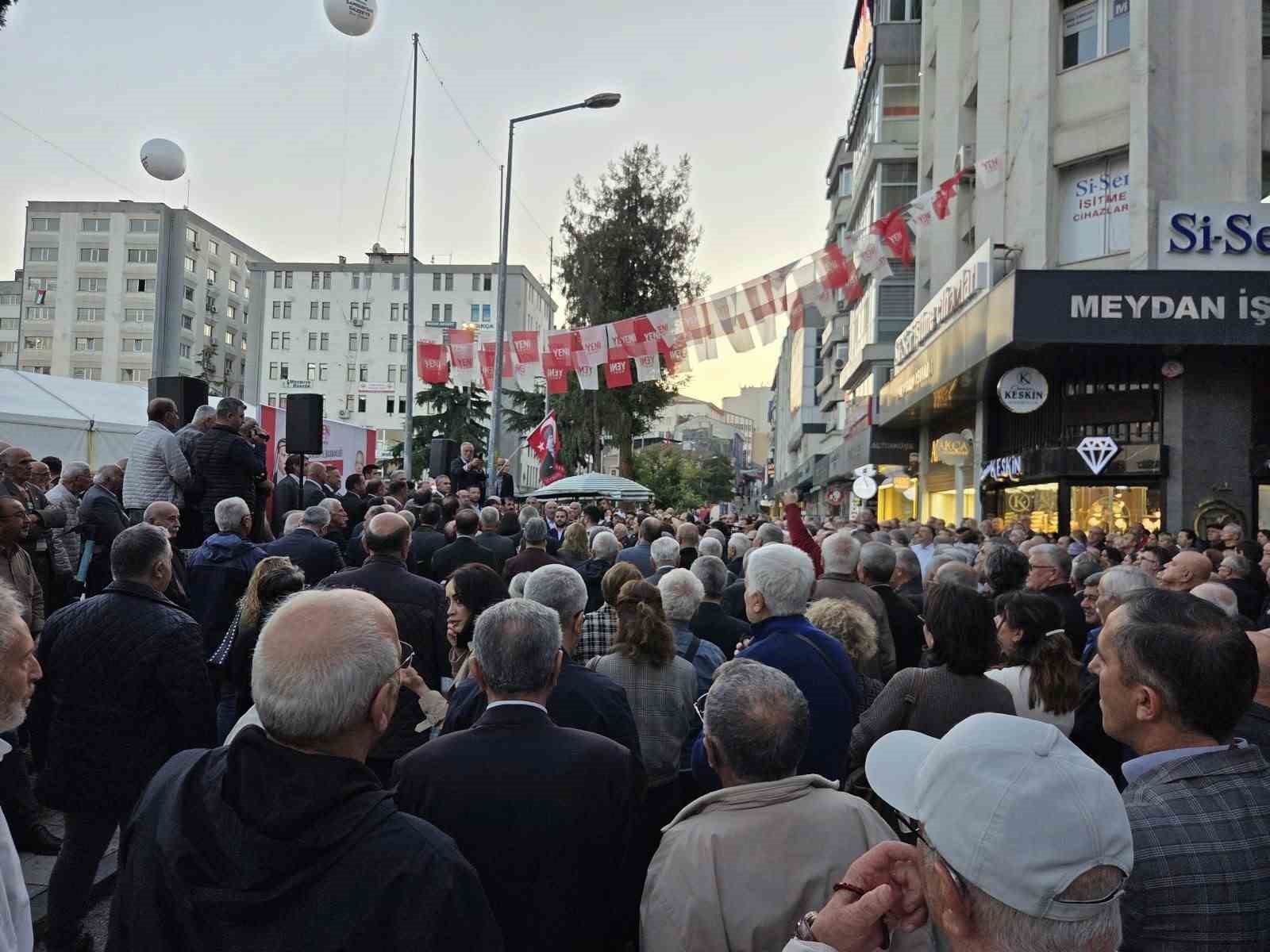 Samsun’da Yeni Parti İl Başkanlığı binası açıldı