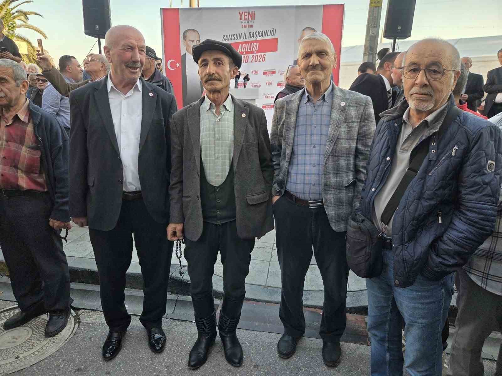 Samsun’da Yeni Parti İl Başkanlığı binası açıldı
