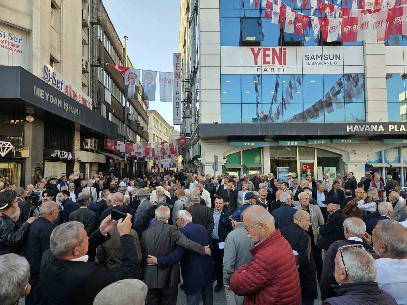 Samsun’da Yeni Parti İl Başkanlığı binası açıldı