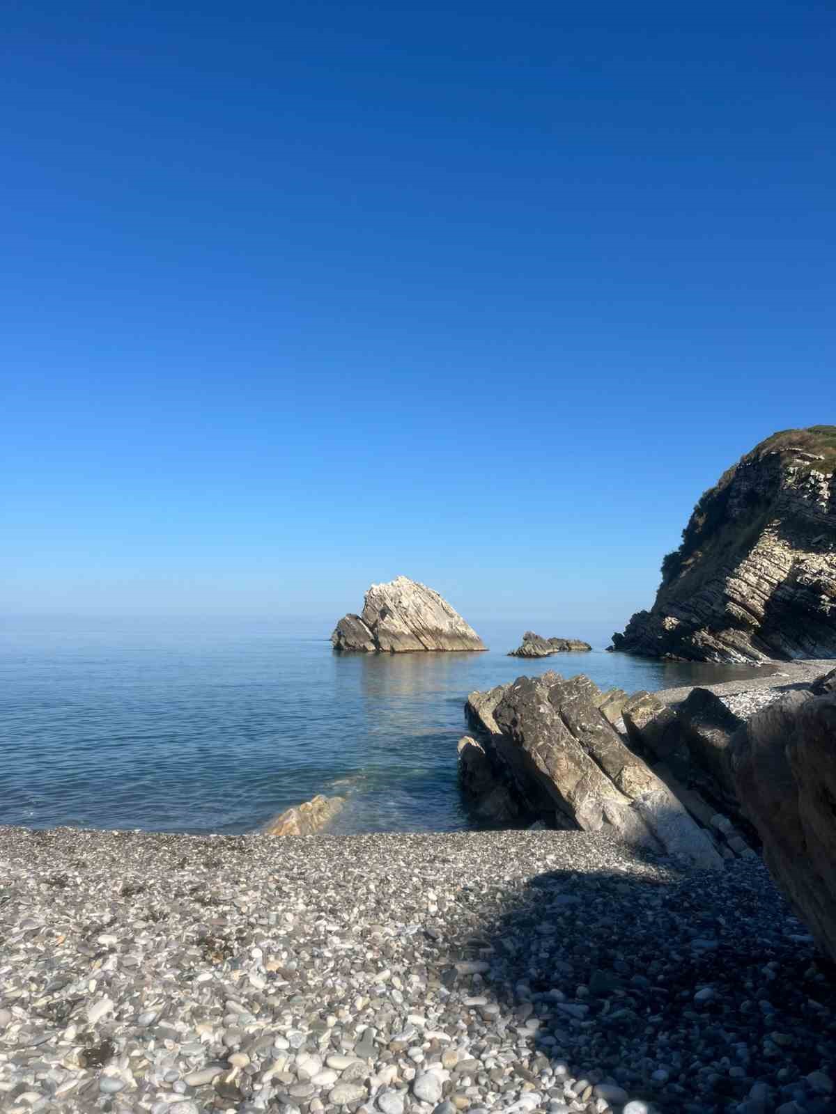 Türkiye’nin en kuzeyinde ekim ayında deniz keyfi