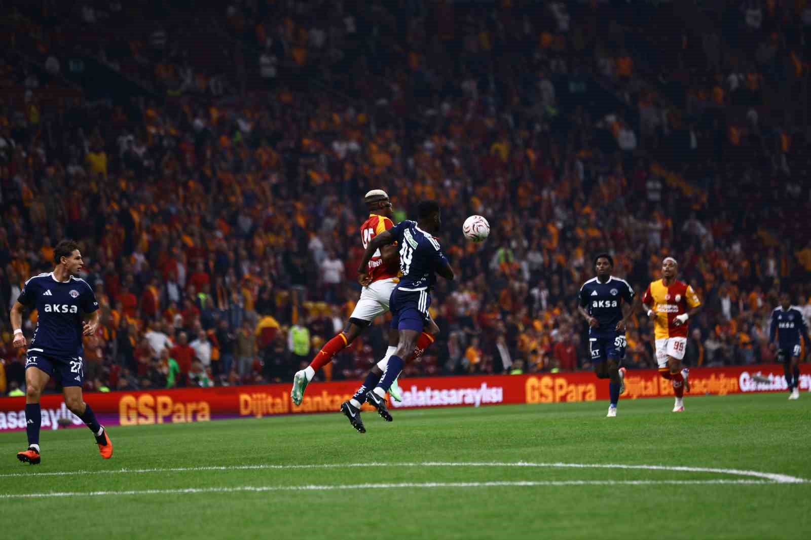 Trendyol Süper Lig: Galatasaray: 3 - Kasımpaşa: 1 (Maç sonucu)