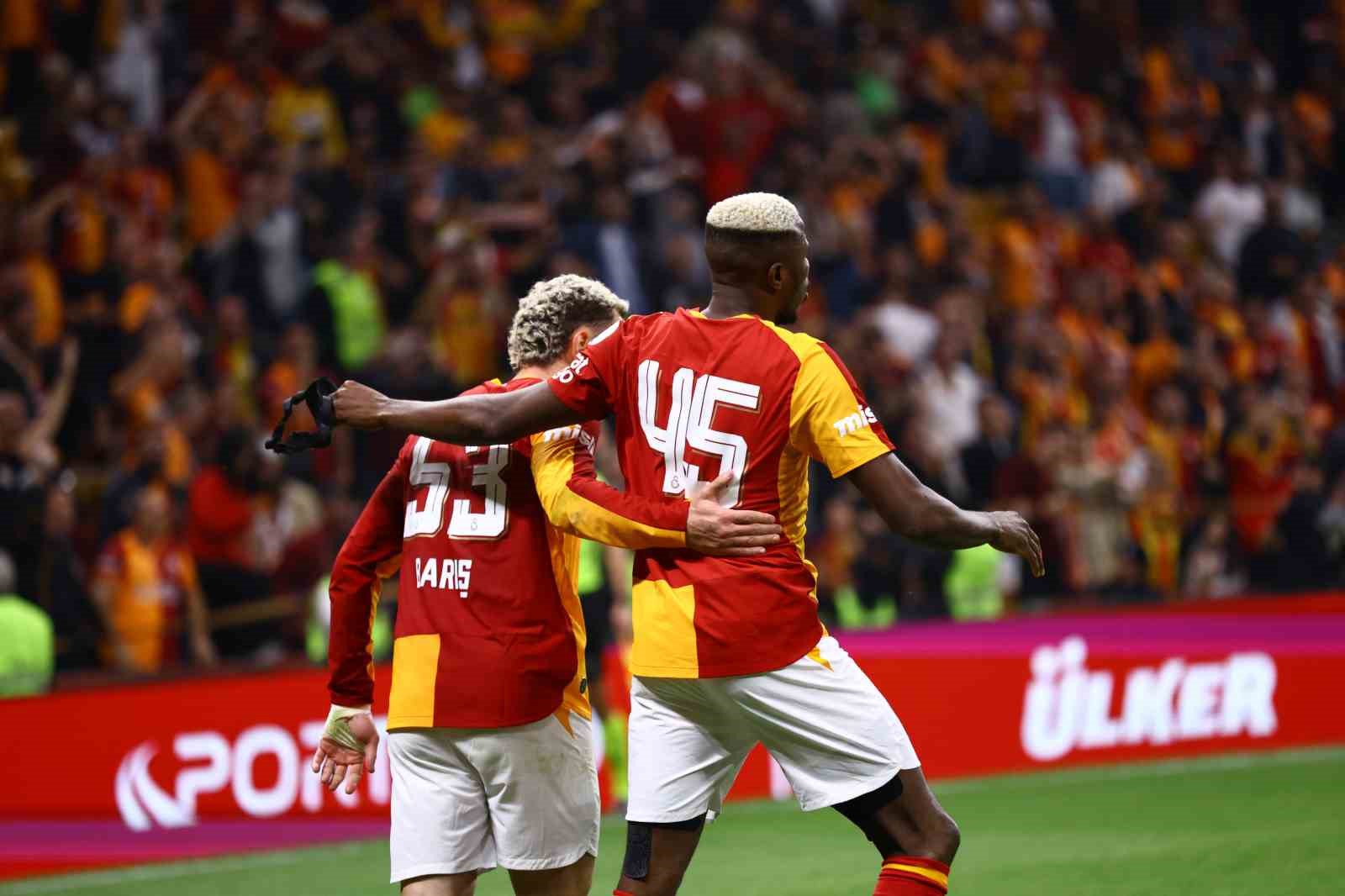 Trendyol Süper Lig: Galatasaray: 3 - Kasımpaşa: 1 (Maç sonucu)