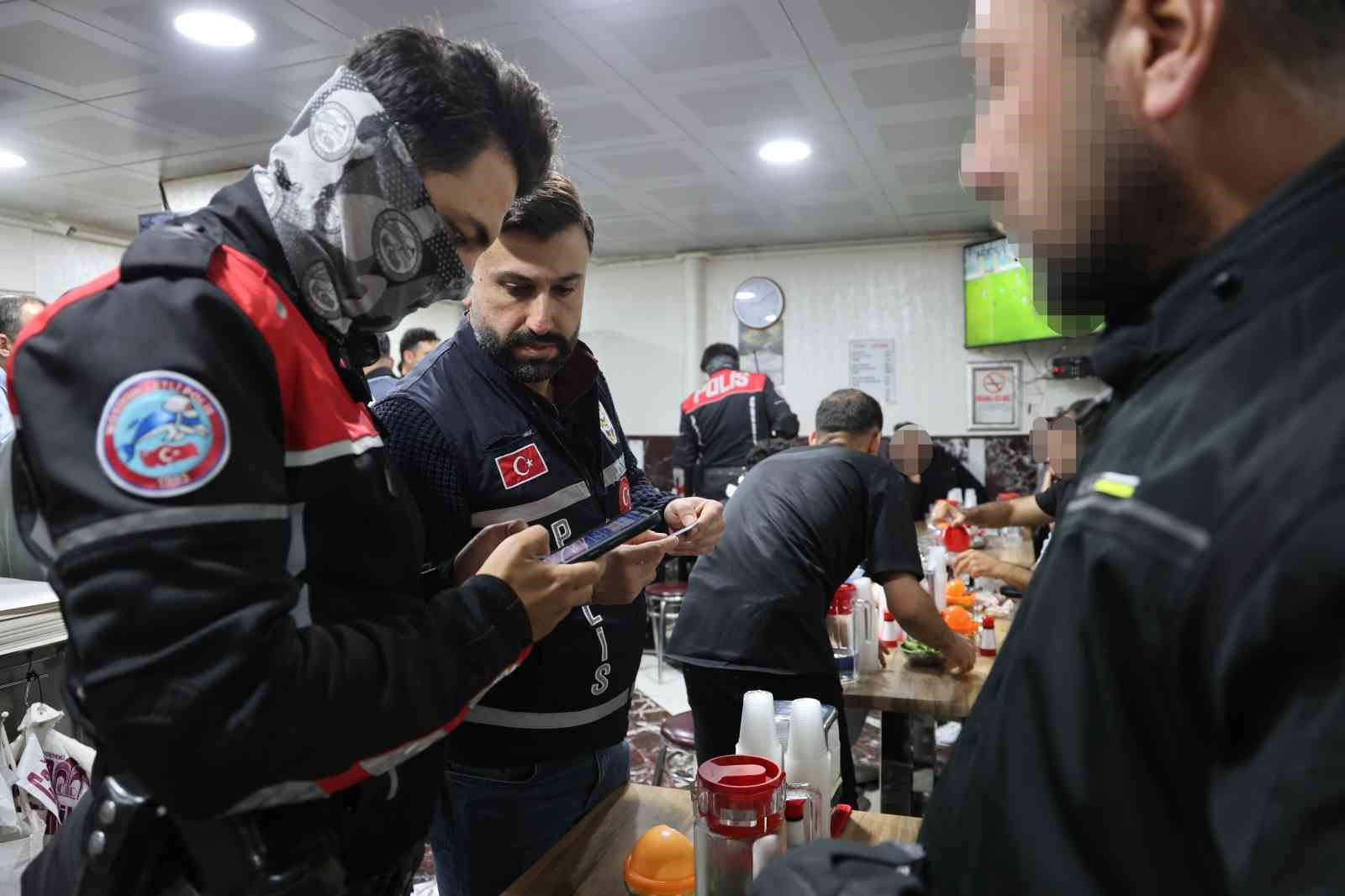 Elazığ’da asayiş ve narkotik uygulaması