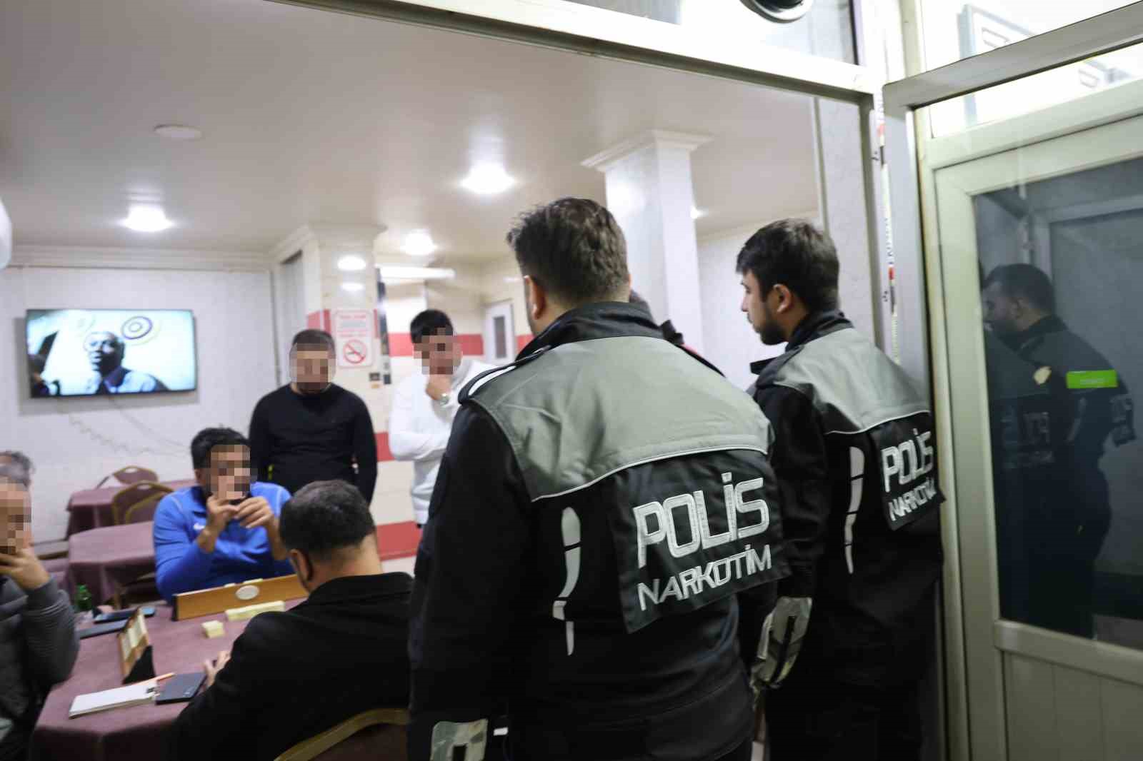 Elazığ’da asayiş ve narkotik uygulaması