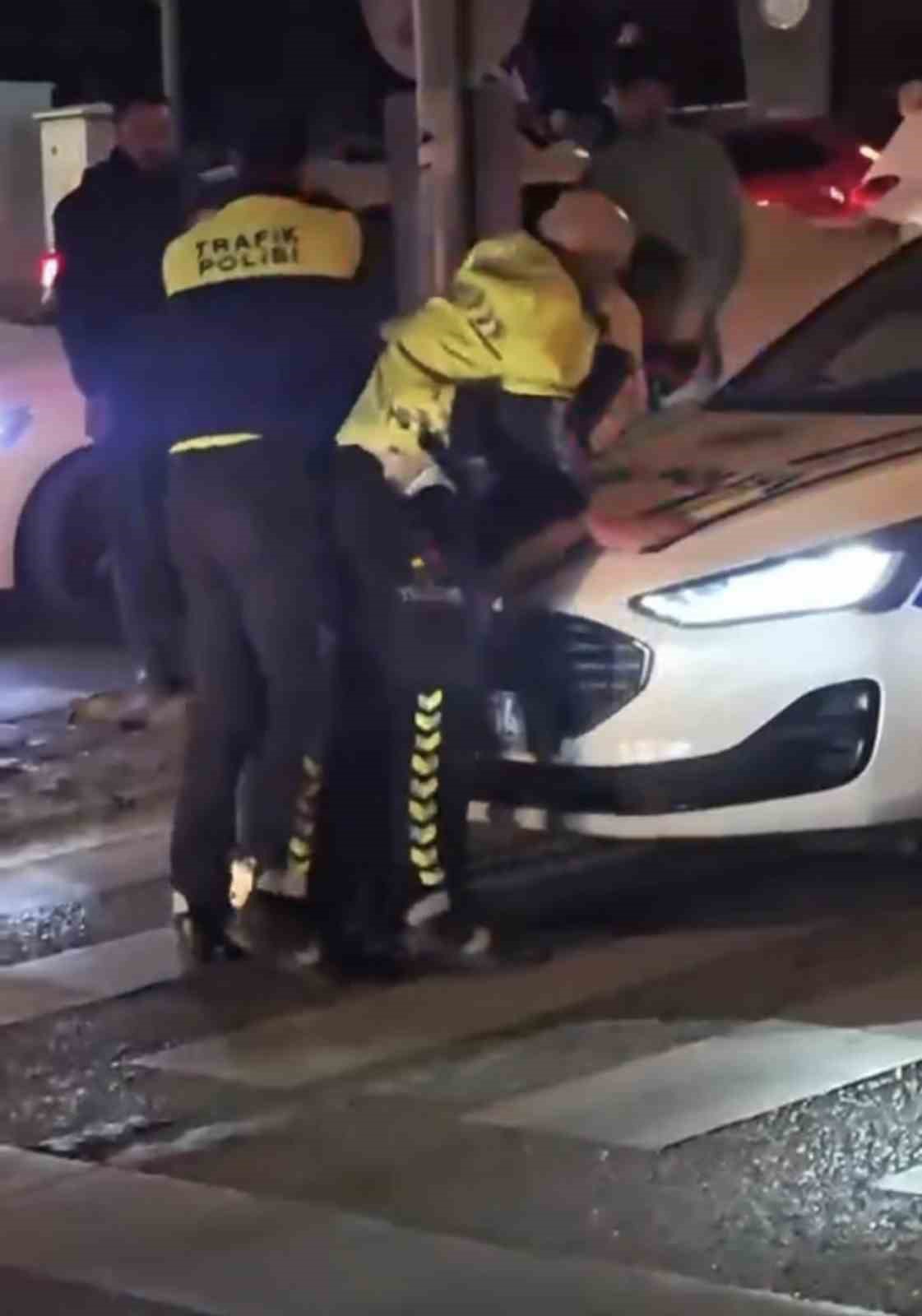 Bursa’da iki aile arasındaki kavga kamerada