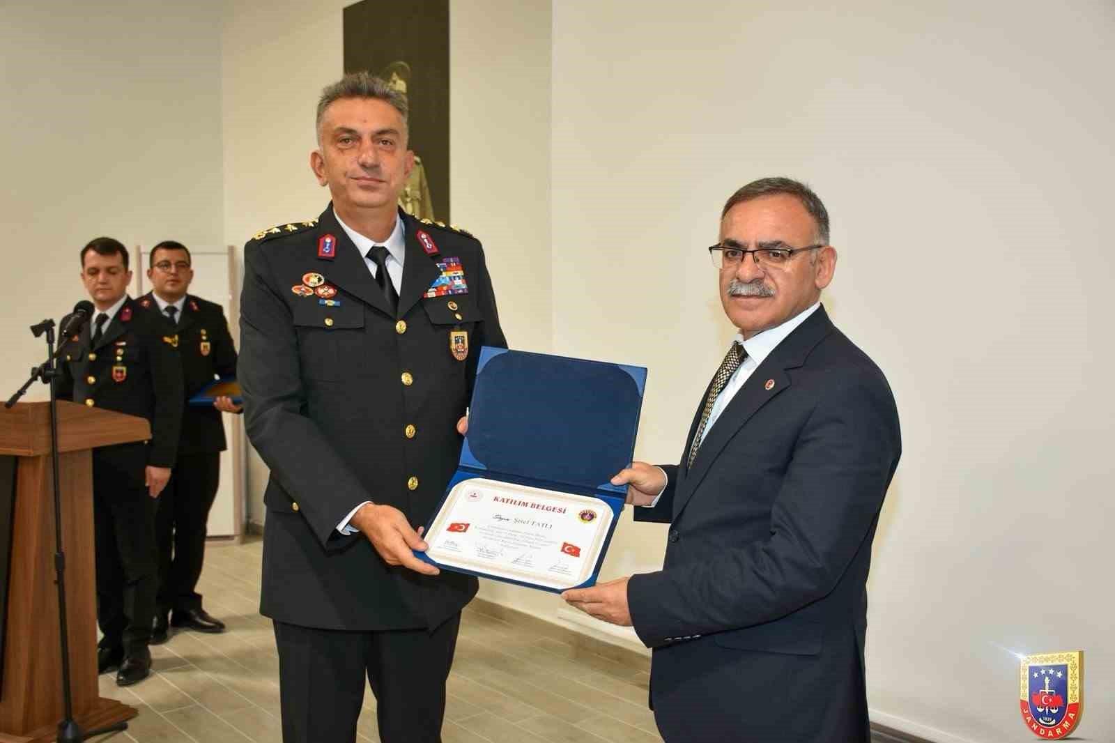 Jandarma ekiplerine Ceza İnfaz Koruma Hizmetleri Kursu verildi