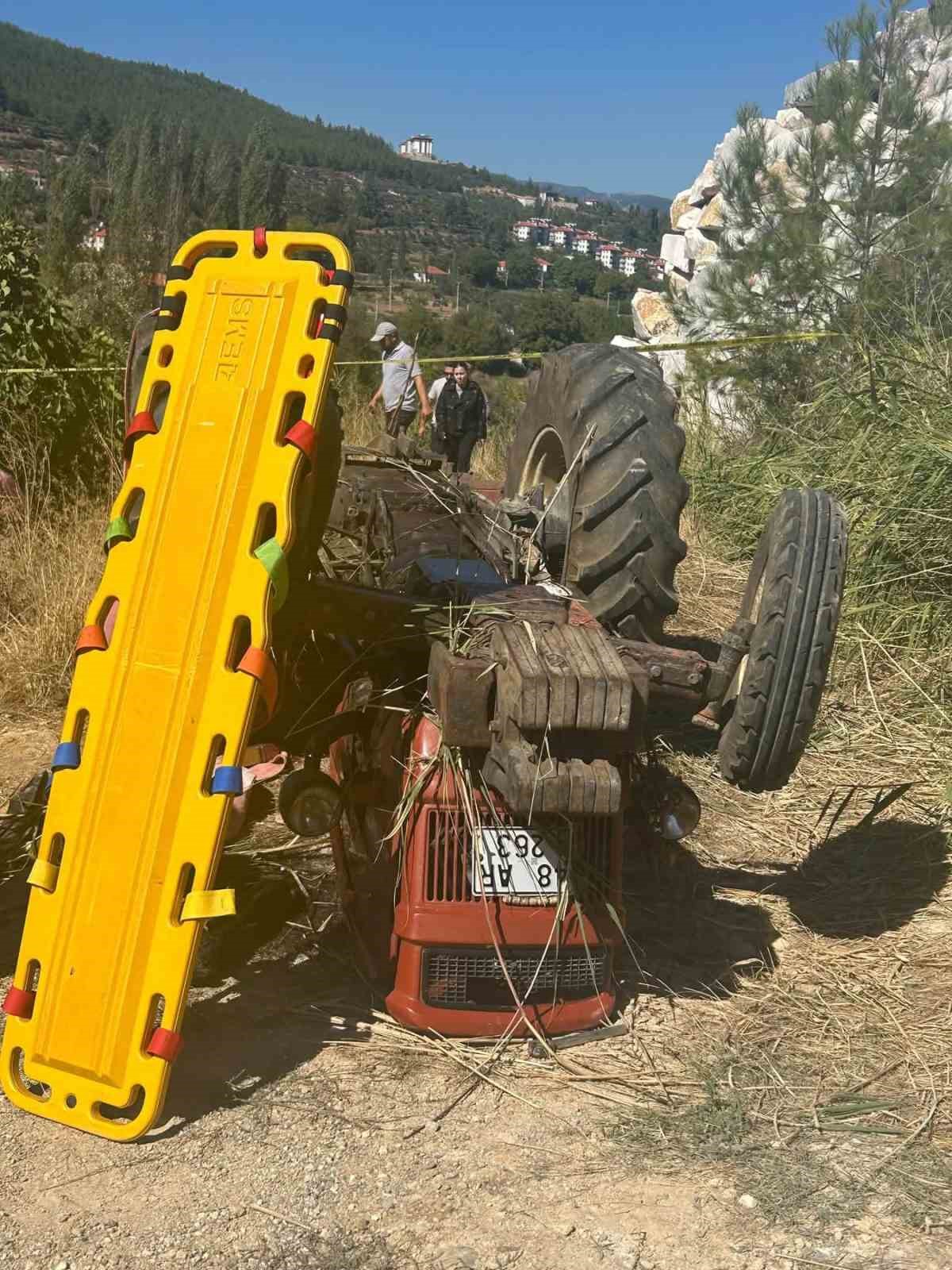 Muğla’daki kazada yaşlı çift hayatını kaybetti