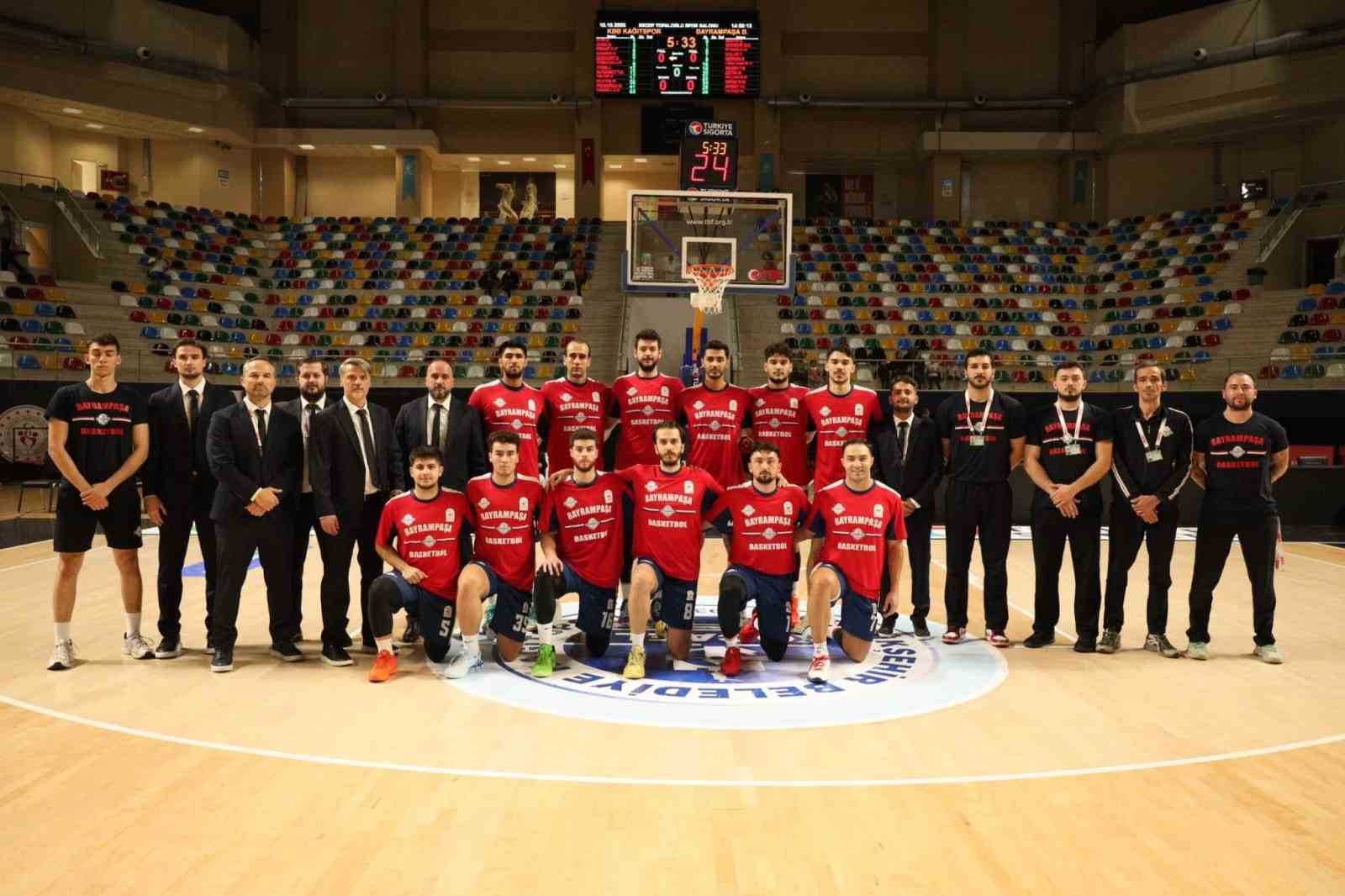 TB2L: Kocaeli BŞB Kağıtspor: 74 - Bayrampaşa Belediye: 75