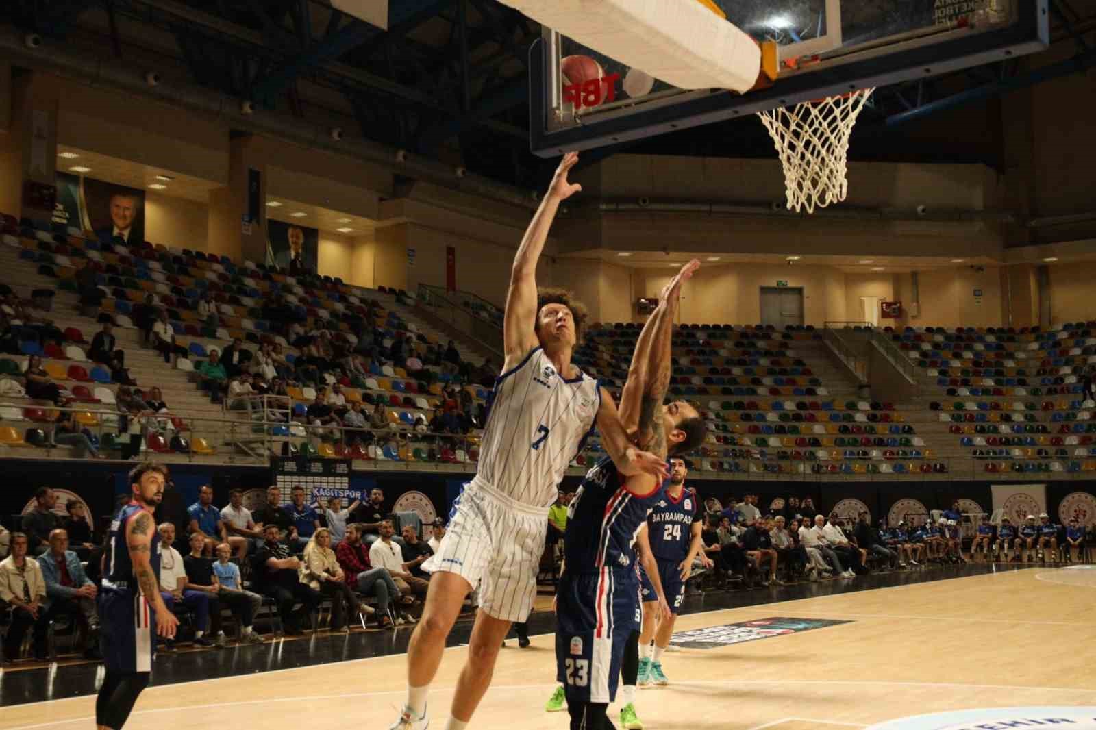 TB2L: Kocaeli BŞB Kağıtspor: 74 - Bayrampaşa Belediye: 75