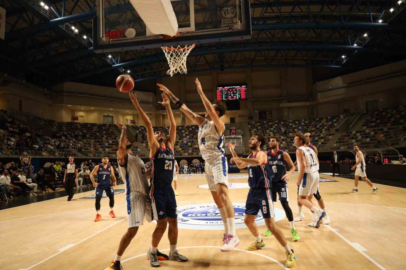 TB2L: Kocaeli BŞB Kağıtspor: 74 - Bayrampaşa Belediye: 75
