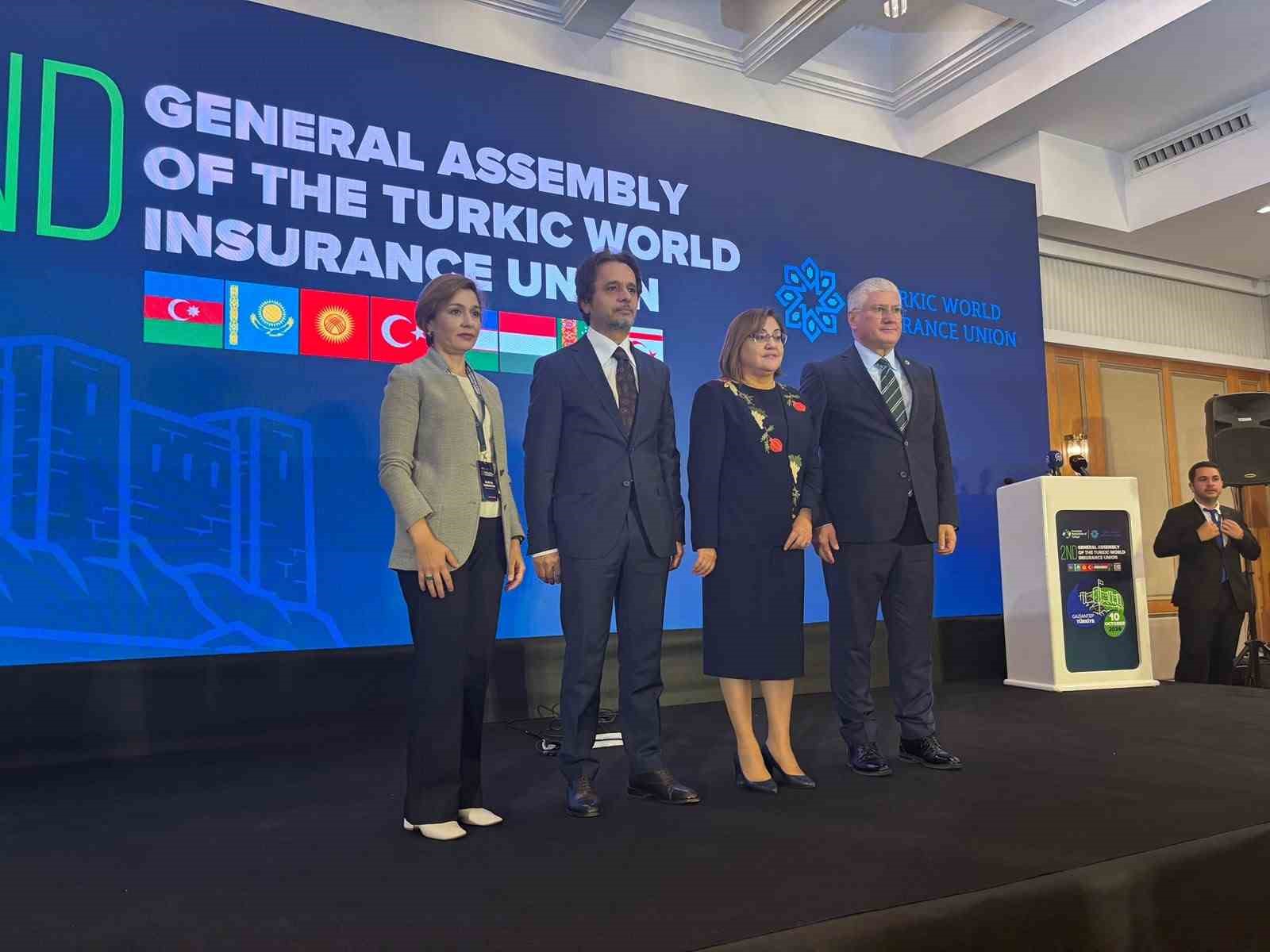Türk Dünyası Sigorta Birliği 2. Genel Kurulu Gaziantep’te gerçekleştirildi