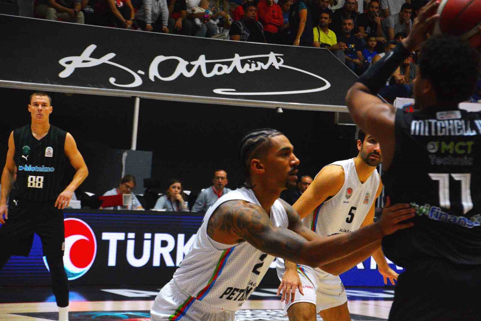 Basketbol Süper Ligi: Aliağa Petkimspor: 90 - Körfez Basket: 91
