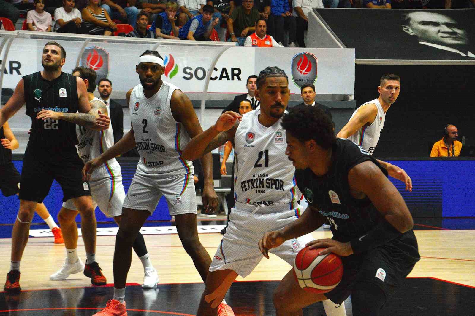 Basketbol Süper Ligi: Aliağa Petkimspor: 90 - Körfez Basket: 91