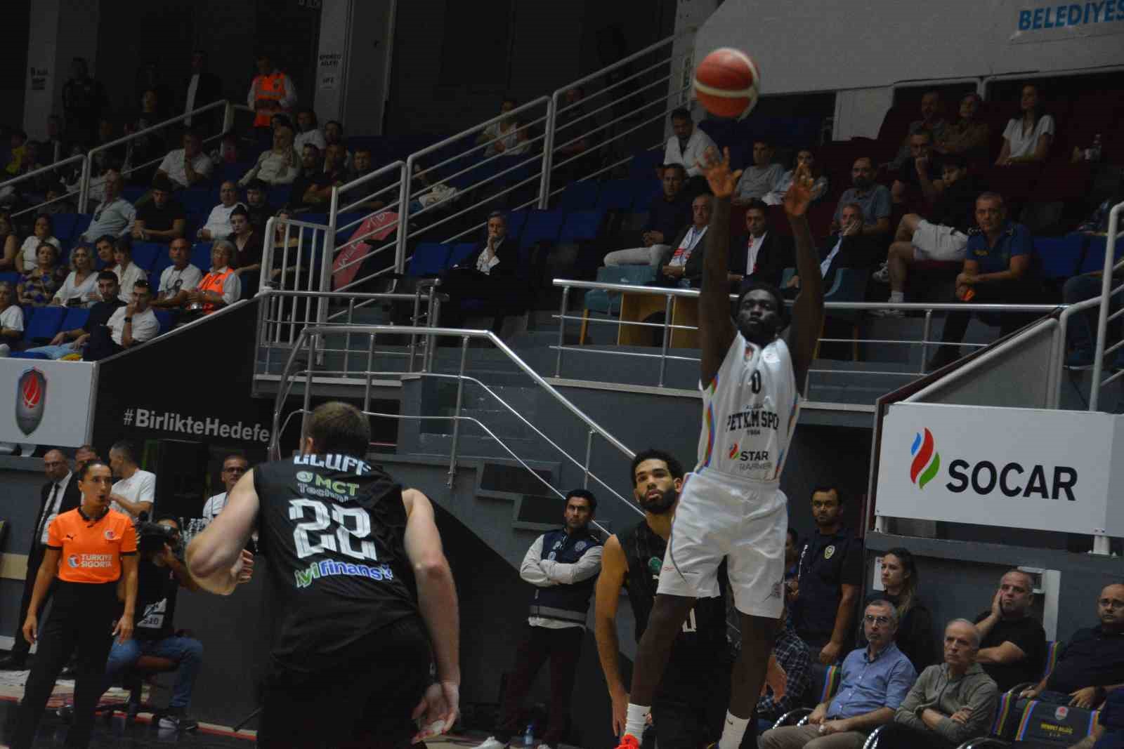 Basketbol Süper Ligi: Aliağa Petkimspor: 90 - Körfez Basket: 91