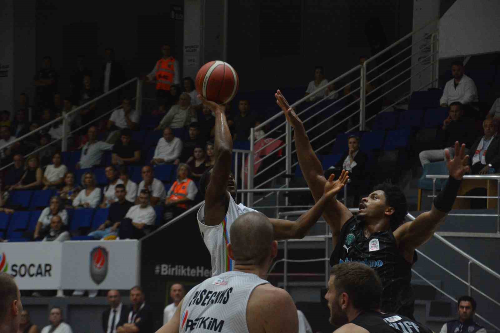 Basketbol Süper Ligi: Aliağa Petkimspor: 90 - Körfez Basket: 91