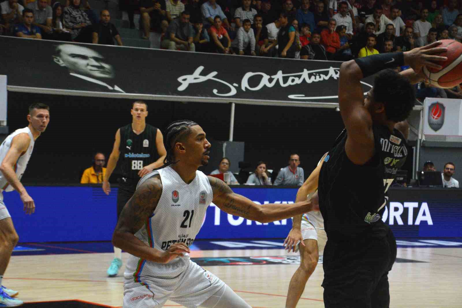 Basketbol Süper Ligi: Aliağa Petkimspor: 90 - Körfez Basket: 91