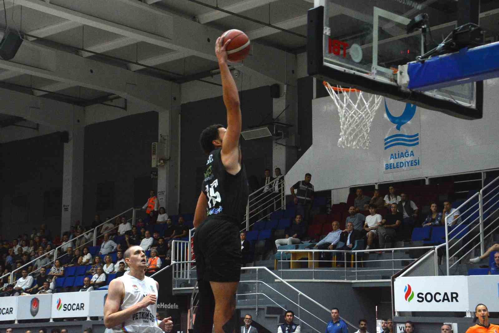 Basketbol Süper Ligi: Aliağa Petkimspor: 90 - Körfez Basket: 91