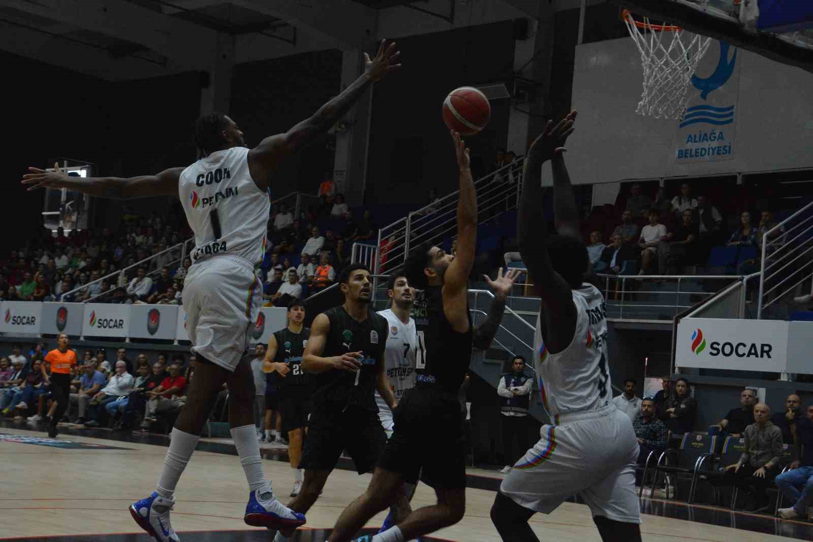 Basketbol Süper Ligi: Aliağa Petkimspor: 90 - Körfez Basket: 91