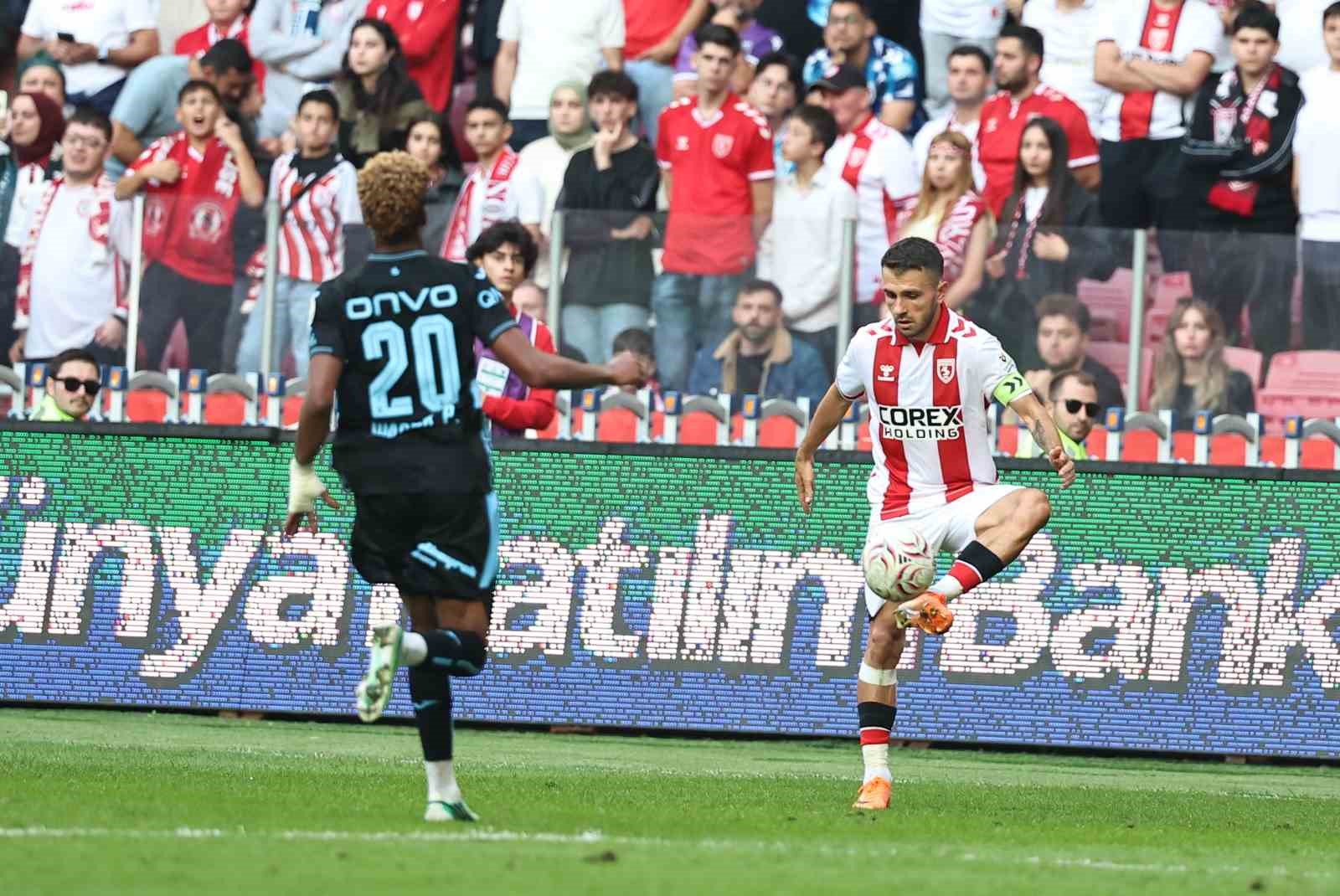 Trendyol Süper Lig: Samsunspor: 0 - Trabzonspor: 3 (Maç sonucu)